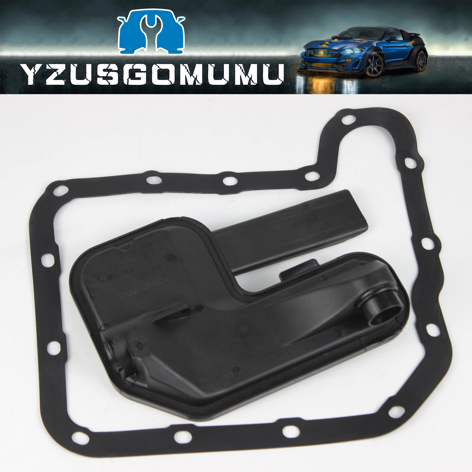 YzusGomumu CD4E LA4AEL Automatic Transmission Filter Kit Compatible with 1994-2008 Ford Contour Escape Mondeo Probe Mazda 626 MX6 Tribute Mercury Couger Mariner Mystique Replaces# F3RZ-7A098-A