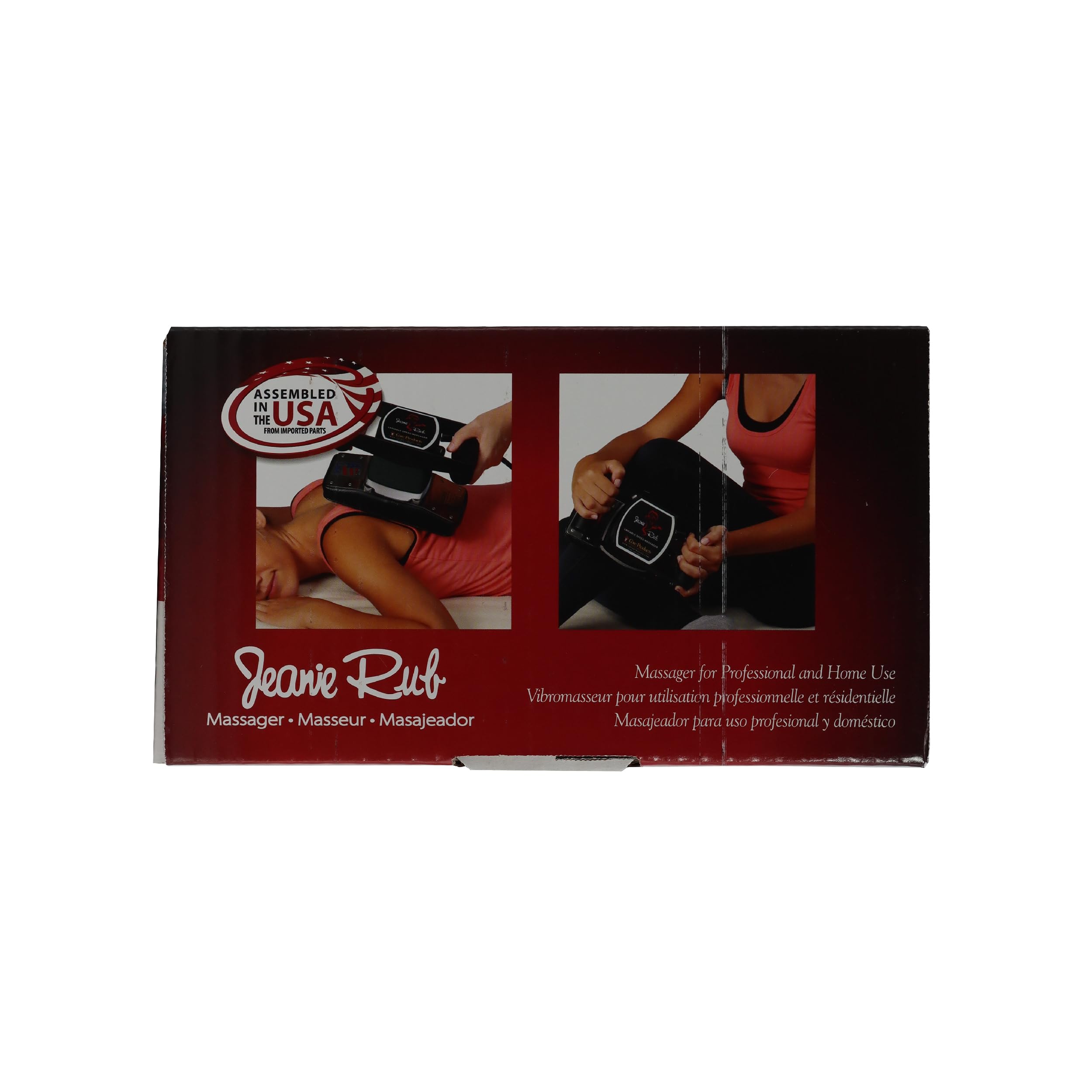 Core Products Jeanie Rub Variable Speed Massager, Deep Tissue Massage, Orbital Action for Back & Body, Premium Quality