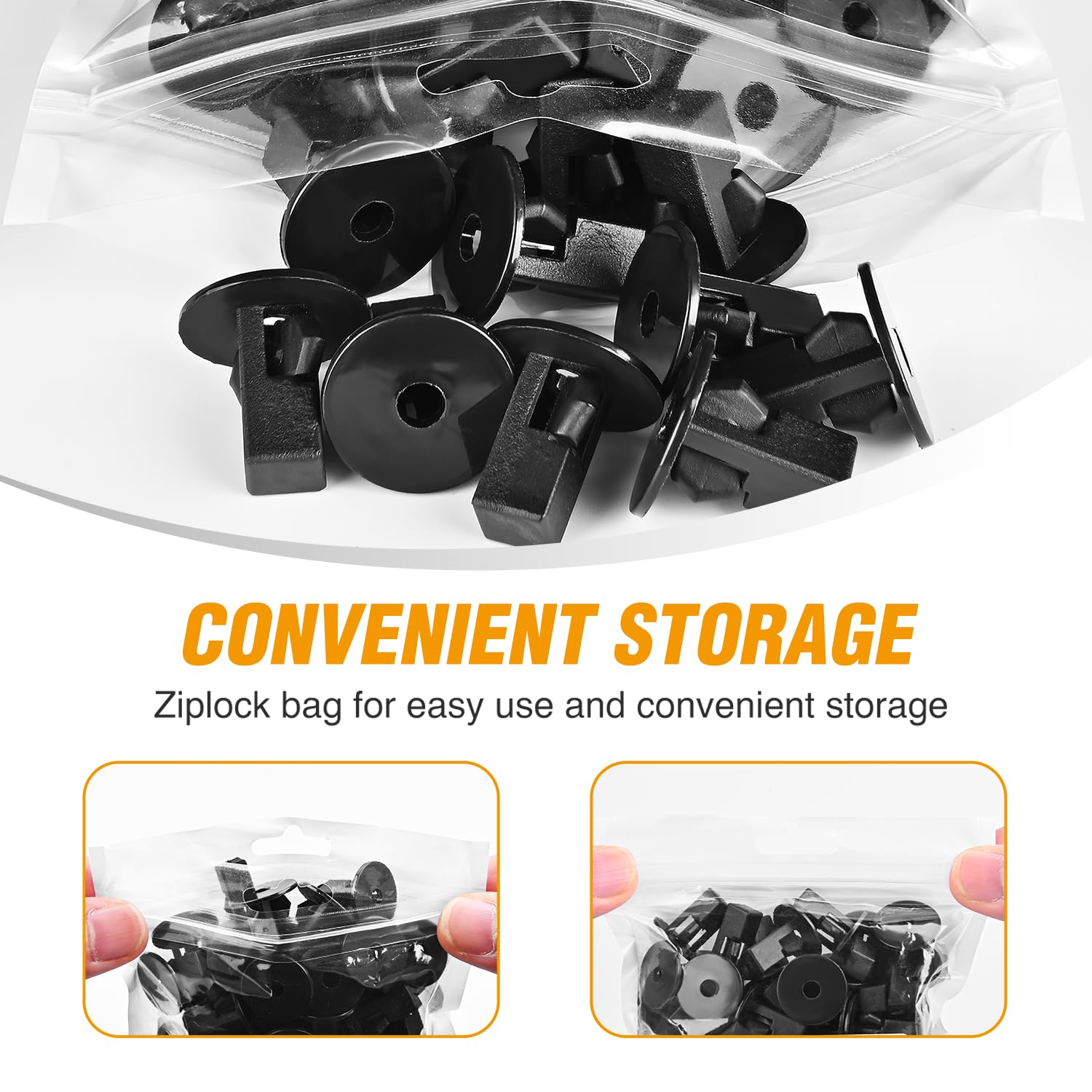 GOOACC 120PCS Car Bumper Retainer Clips Bumper Fender Liner Kit for Lexus Toyota 4Runner Tacoma RAV4 Scion 75495-35010 75397-35010 90189-06065 90189-06013 with Fastener Remover