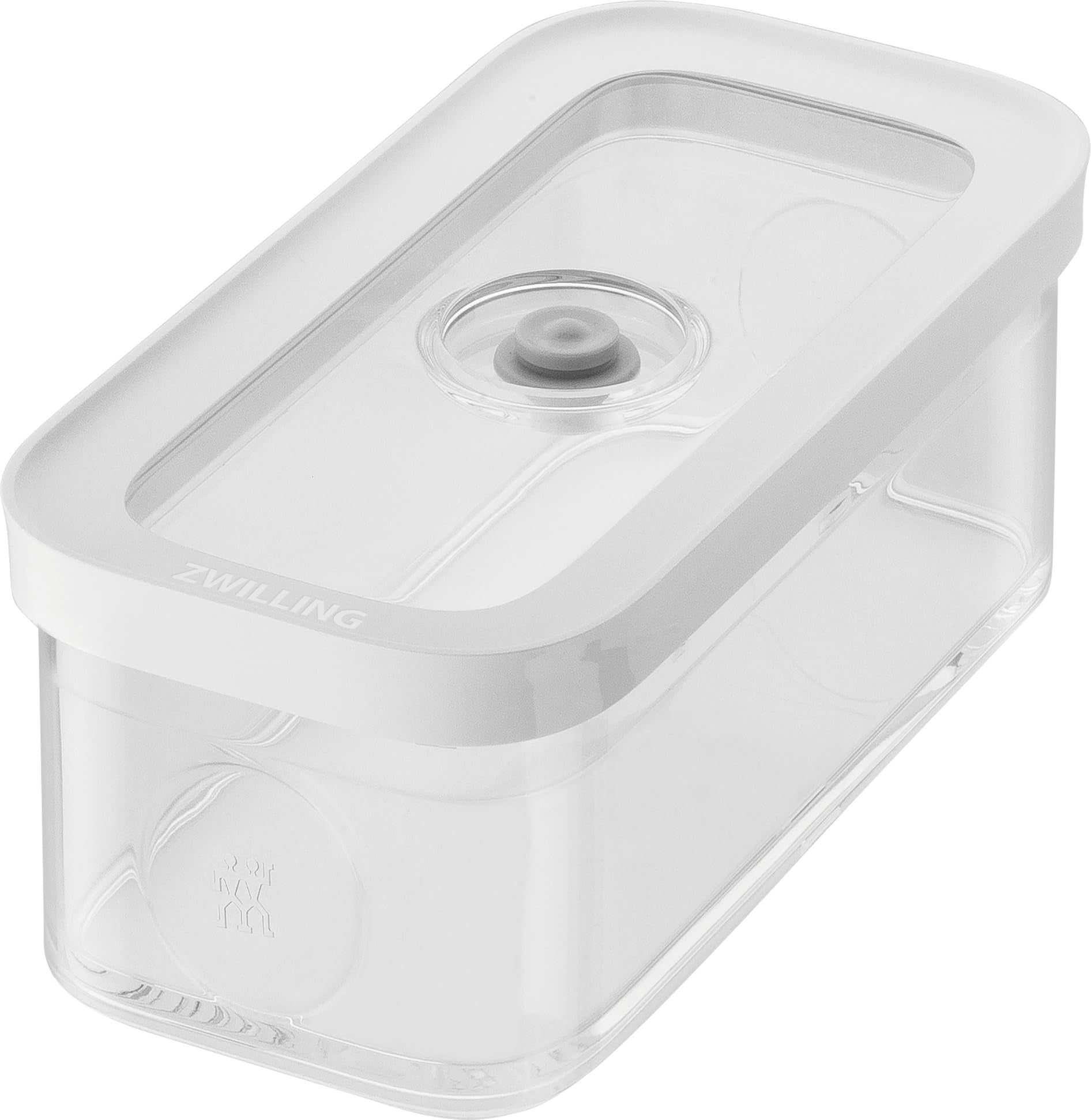 ZWILLING FRESH & SAVE CUBE Storage Container, Size M, Modular & Stackable Container, Airtight & Vacuum Storage, Dishwasher Safe, Transparent
