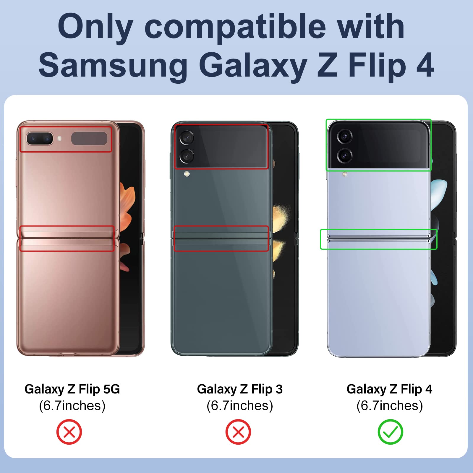 Mitywah Case for Samsung Galaxy Z-Flip4 5G, Military Grade Protection Shockproof Cell Phone Case with Kickstand,Rubber Rugged Slim Cover for Galaxy Z Flip 4 Black