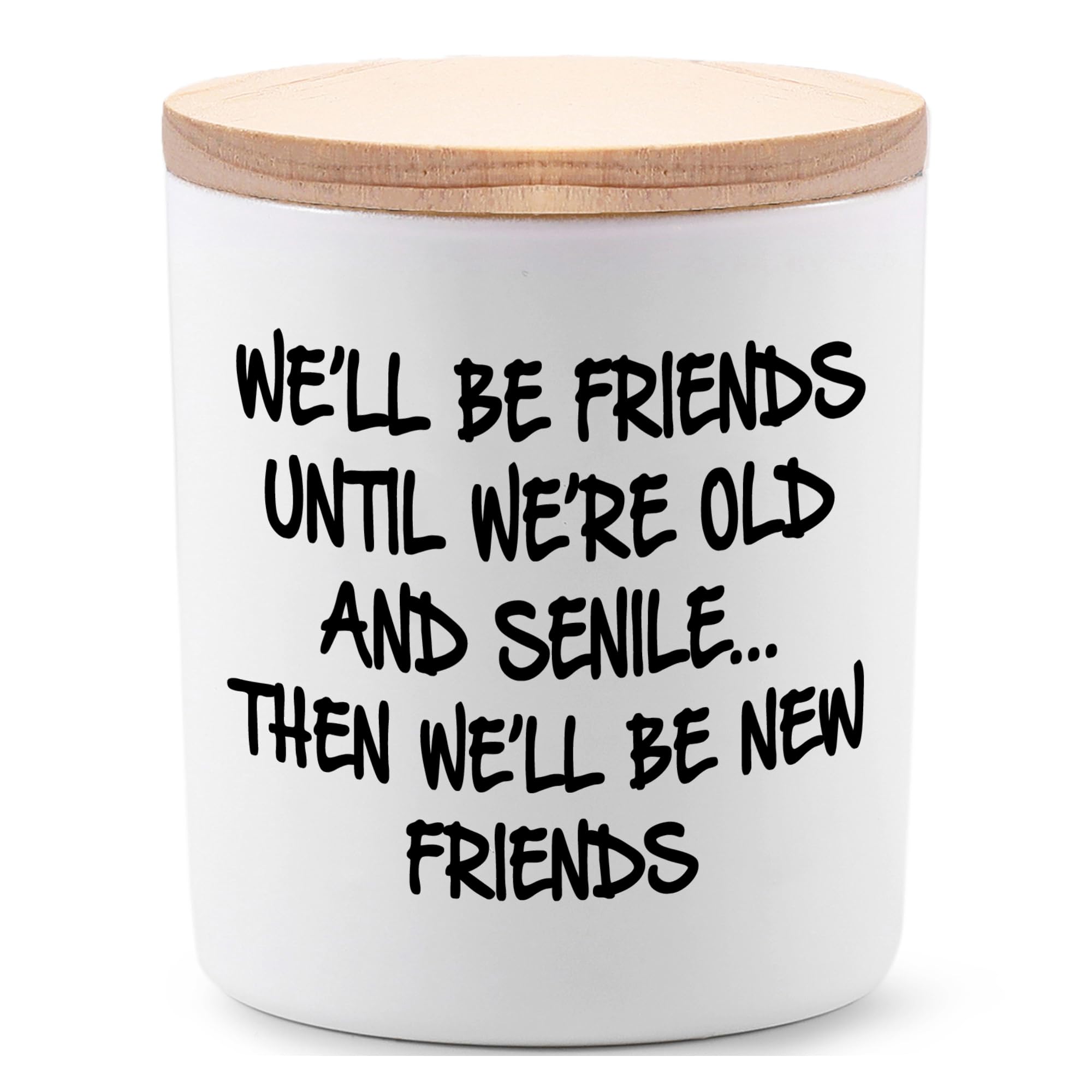 BFJLIFE Best Friend Birthday Gifts for Women Bestie Christmas Mothers Day Friendship Gifts for Women Friends Female Novelty Unique Lavender Scented Soy Candles