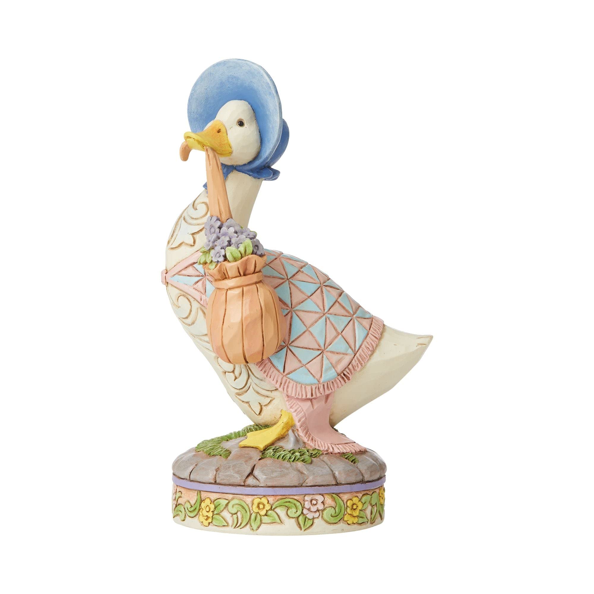 Enesco Beatrix Potter by Jim Shore Jemima Puddle-Duck Figurine, 6.25 Inch, Multicolor