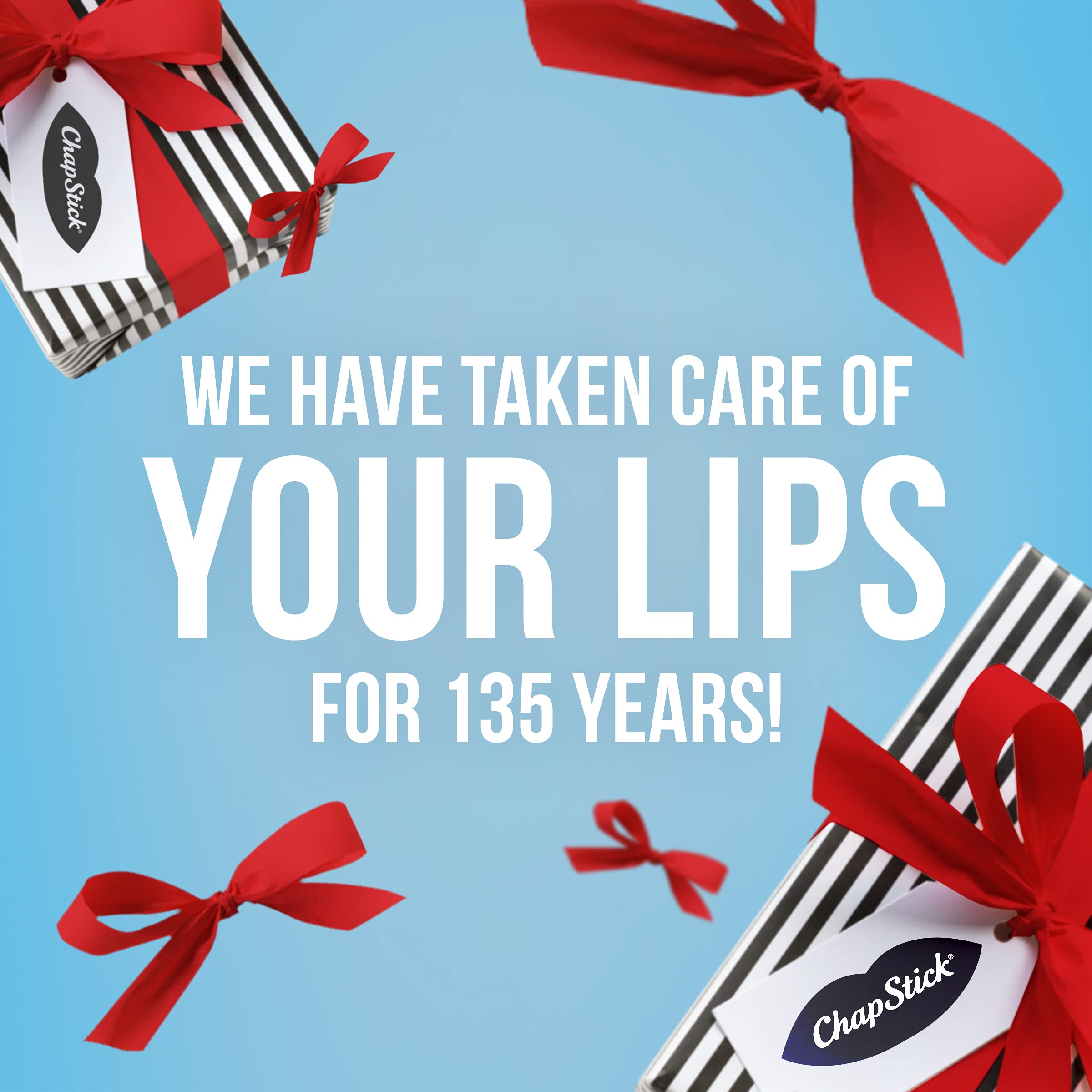 ChapStick Bulk Medicated Lip Balm 12-Pack – External Analgesic, Skin Protectant for Dry Lips & Cold Sore Pain Relief, 0.15 Oz Ea