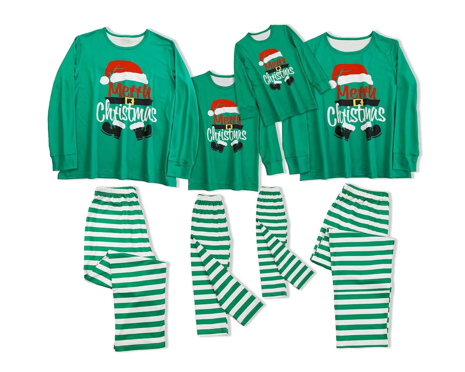 Christmas Pajamas Family or Couples Christmas Pajamas Matching Set Christmas Elf Pajamas Holiday Party Pajama Matching