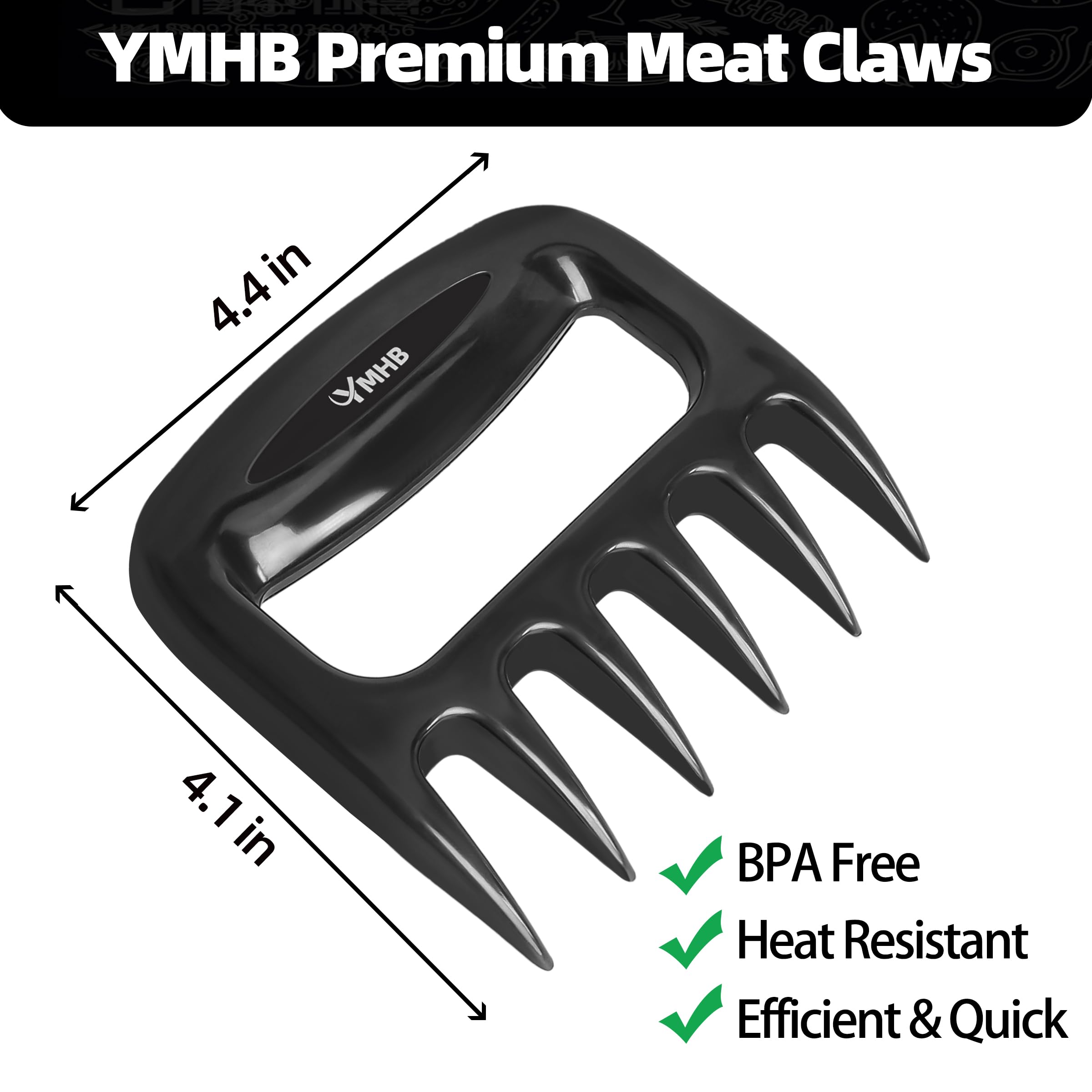 Stocking Stuffers for Adults Men, Meat Shredder Claws, BBQ Grilling Gifts for Men, Shredding Claws for Pulled Pork, Christmas Gifts for Men Women Dad Father Husband