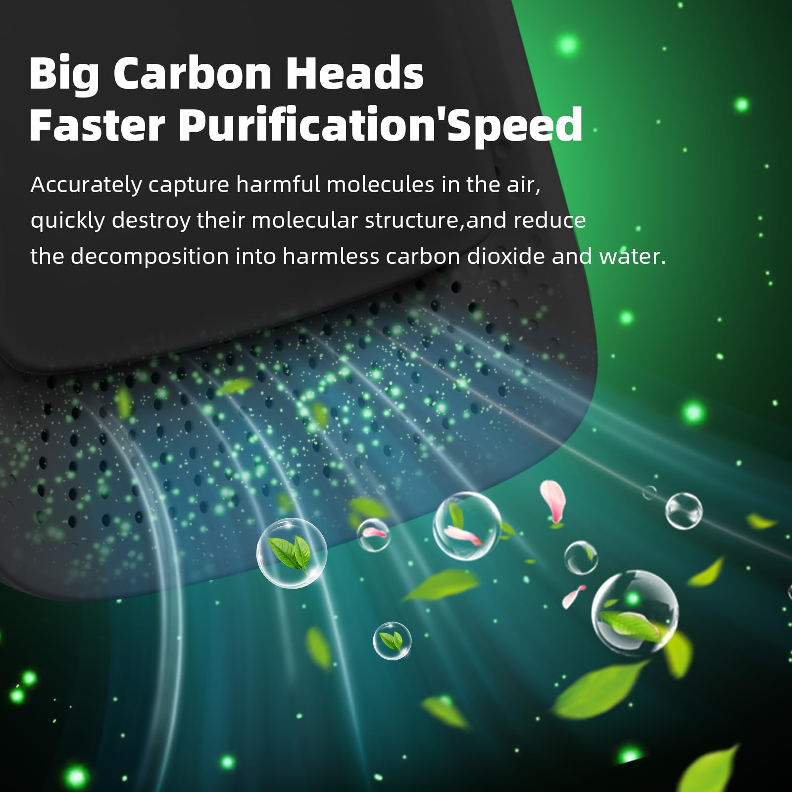 2026 Air Ionizer Plug In Air Purifier with Negative Ion Generator,Air Ionizers for Home & Dust Mites,Quiet Mini Air Freshener for Bedroom,Office,Basement,Air Purifiers for Odor,Dust,Smoke,Pets Smell