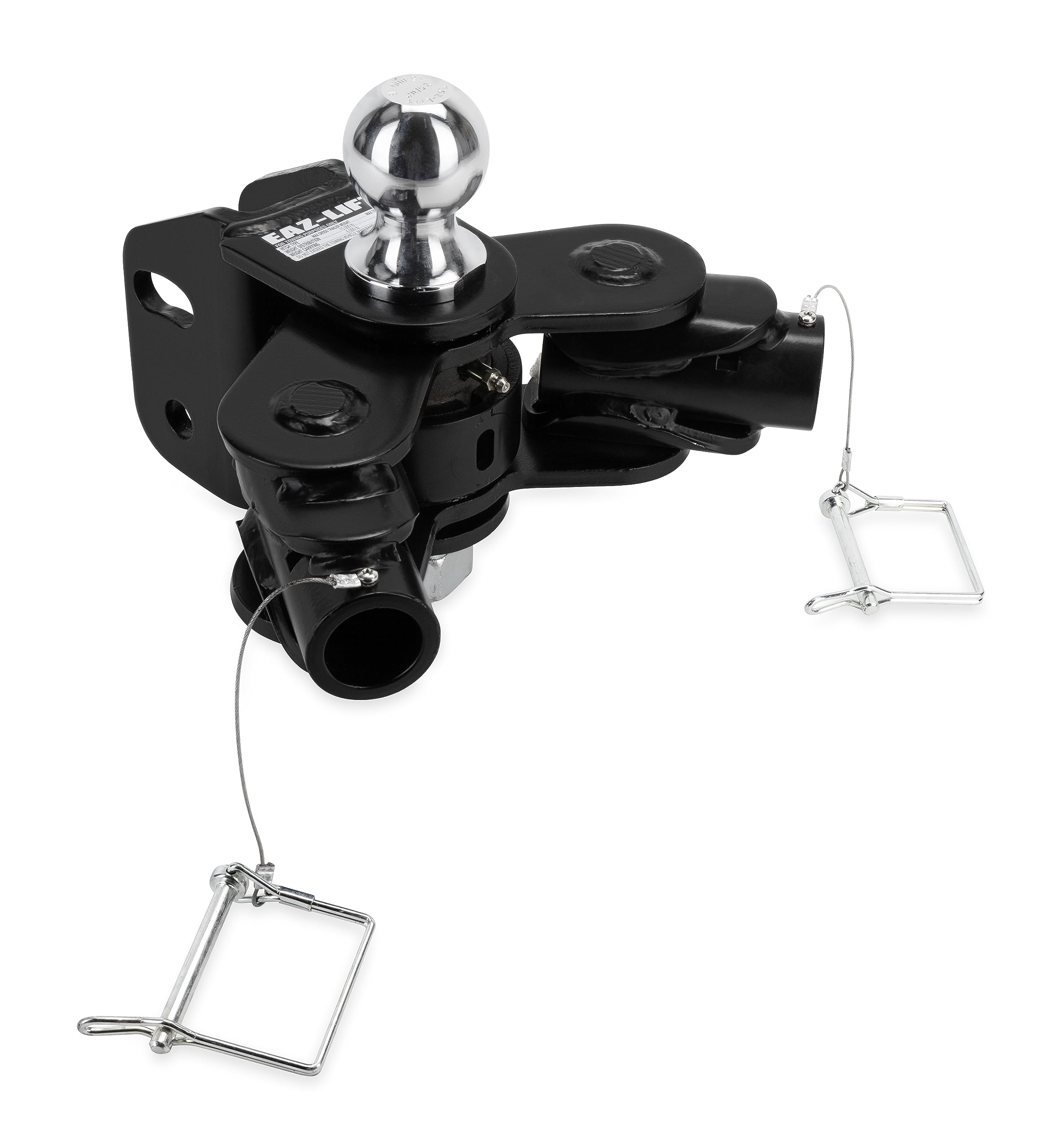 Camco Eaz-Lift TR3 600lb Weight Distribution Hitch Kit | Features 800lb Max Tongue Weight Rating, Pre-Installed 2-5/16-inch Hitch Ball, and Adjustable Sway Control | (48901)