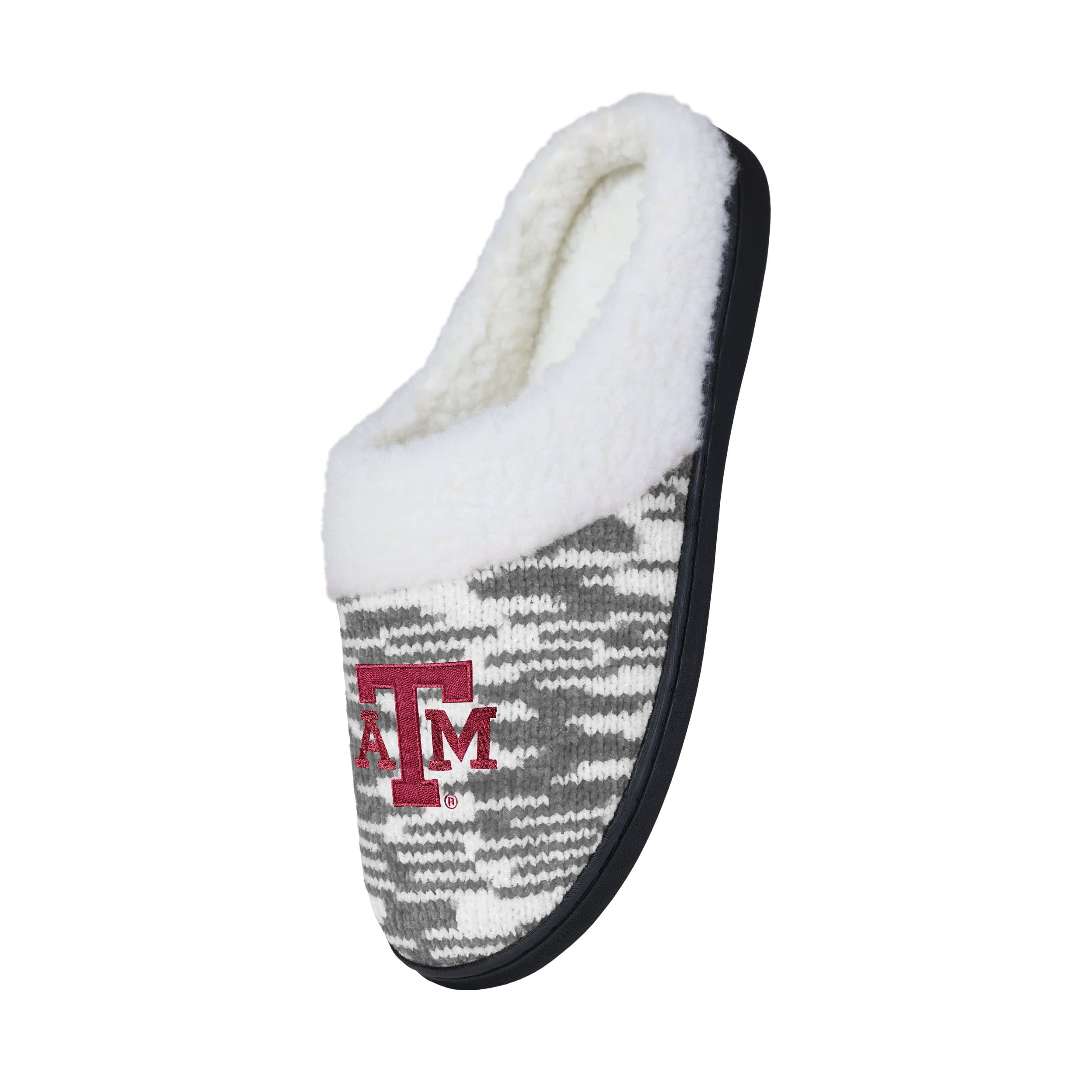 FOCO Texas A&M Aggies Sherpa Lined Colorblend Cup Sole - Womens Medium