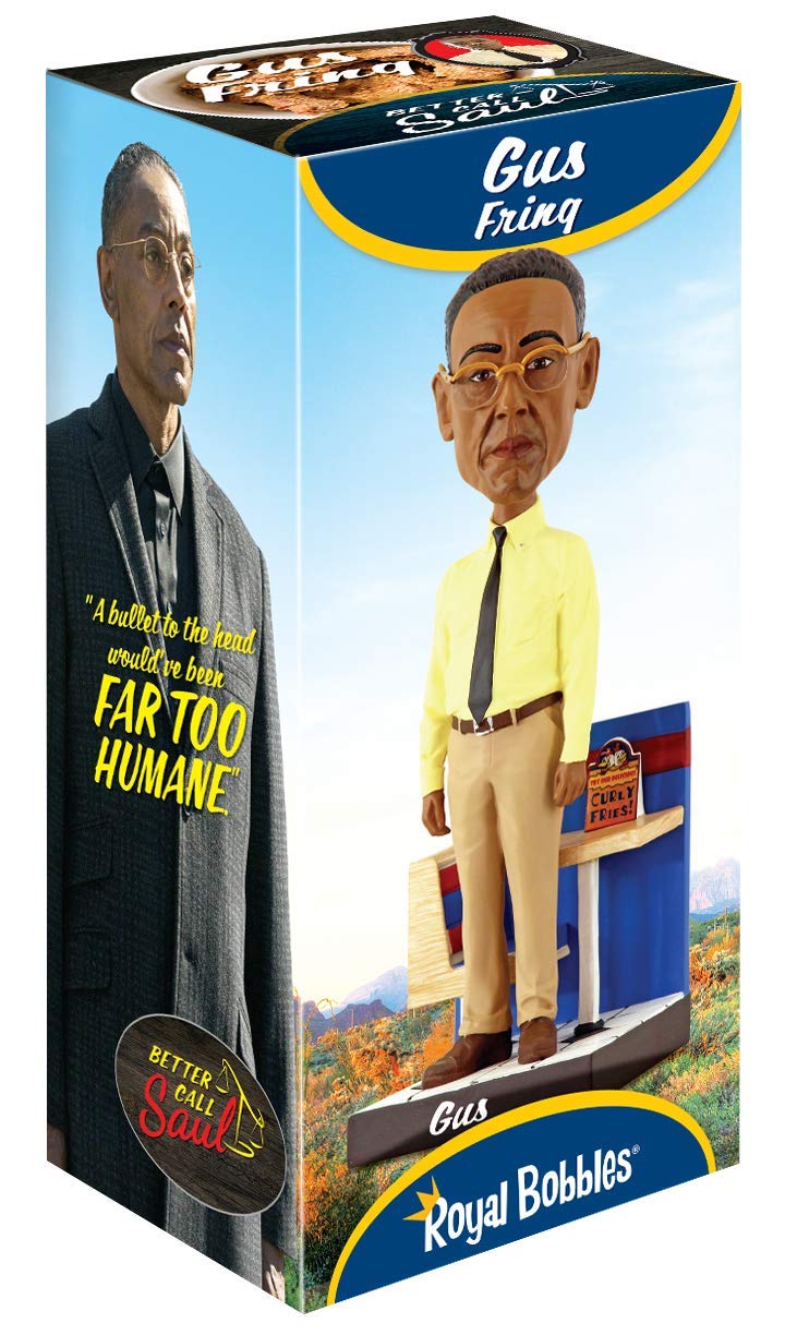 Royal Bobbles Better Call Saul Gus Fring Collectible Bobblehead Statue