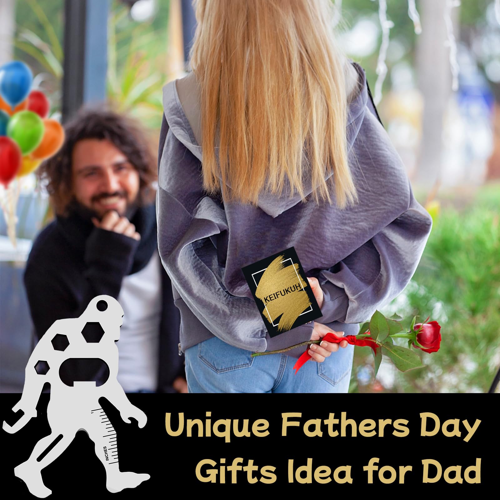 Fun Multitools Men Gifts Idea - Cool Dad Gifts for Fathers Day Hand Tools Gift, Unique Birthday Gift for Him DIY Camping Accessories Valentines Day Gift, Christmas Stocking Stuffers for Adult Teen Boy