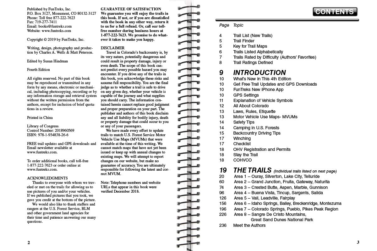 Guide to Colorado Backroads & 4-Wheel-Drive Trails (FunTreks Guidebooks)