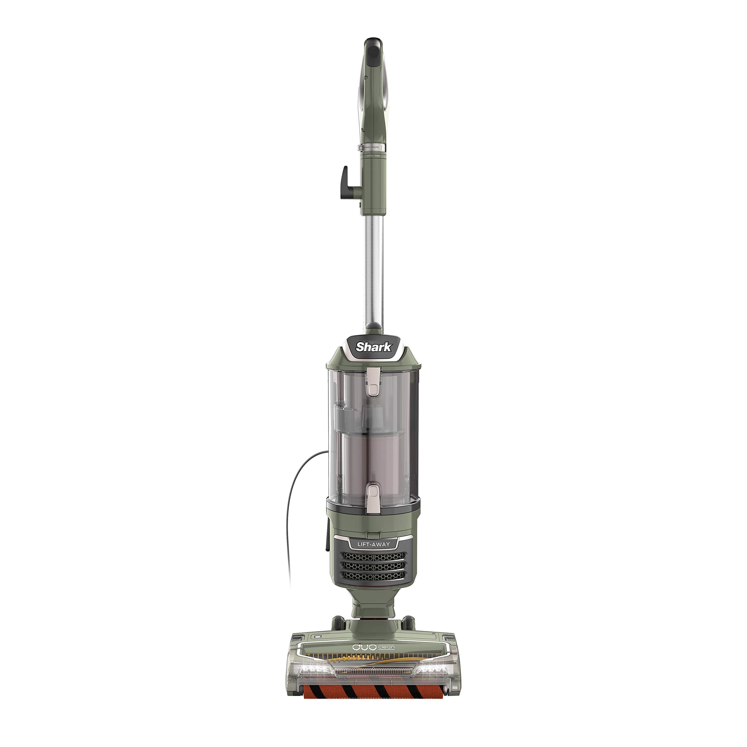 Shark ZU782 Rotator Lift-Away DuoClean Pro Upright Vacuum with Self-Cleaning Brushroll, HEPA Filter, Headlights, Swivel Steering, Upholstery Tool, Pet Power Brush & Crevice Tool, Sage Green
