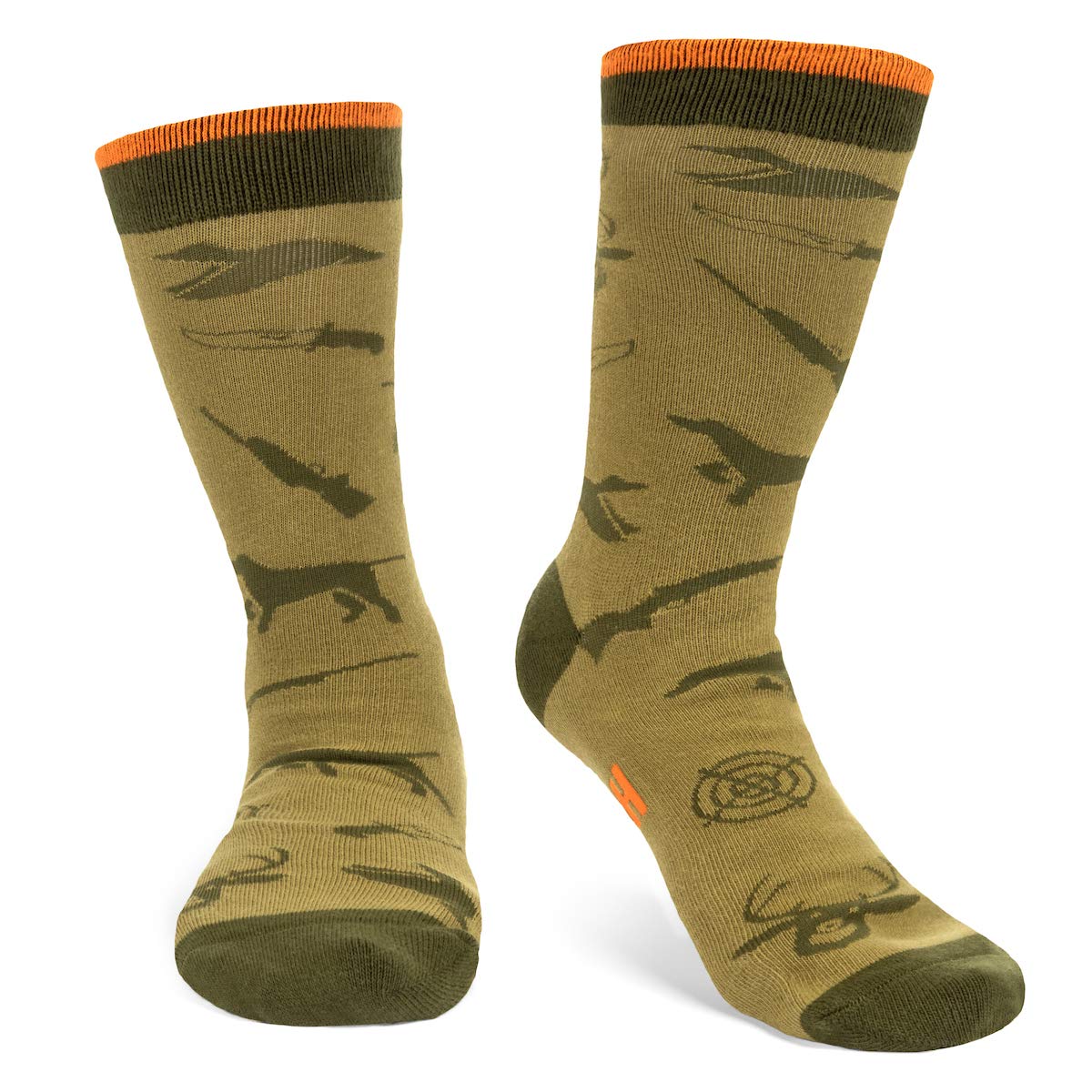 I'd Rather Be Hunting Socks - Funny Gift for Men who Hunt Stocking Stuffer Idea - Unisex Adult One Size