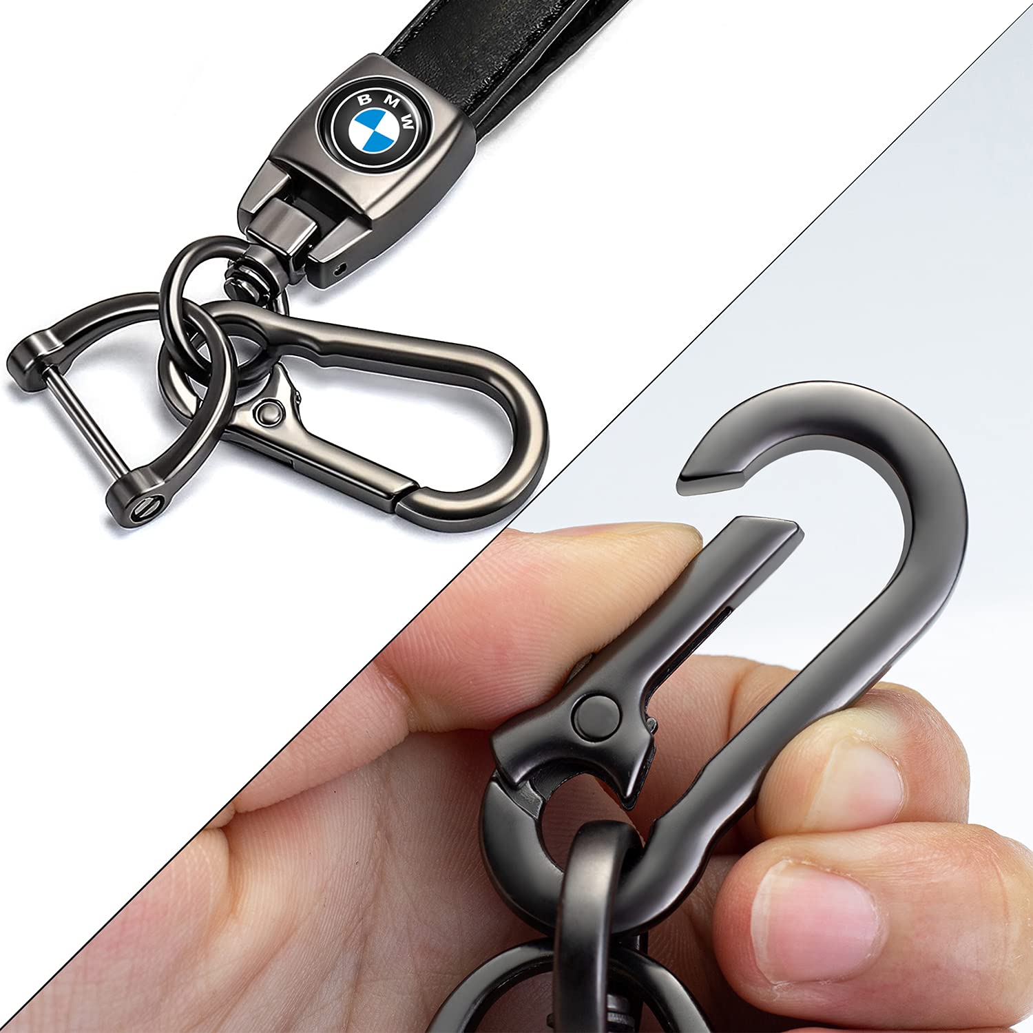 Car Keychain Key Ring Compatible with bmw 1 3 5 6 X5 X6 Z4 X1 X3 X7 7 Series Car Accessories Key Chain for Man Woman