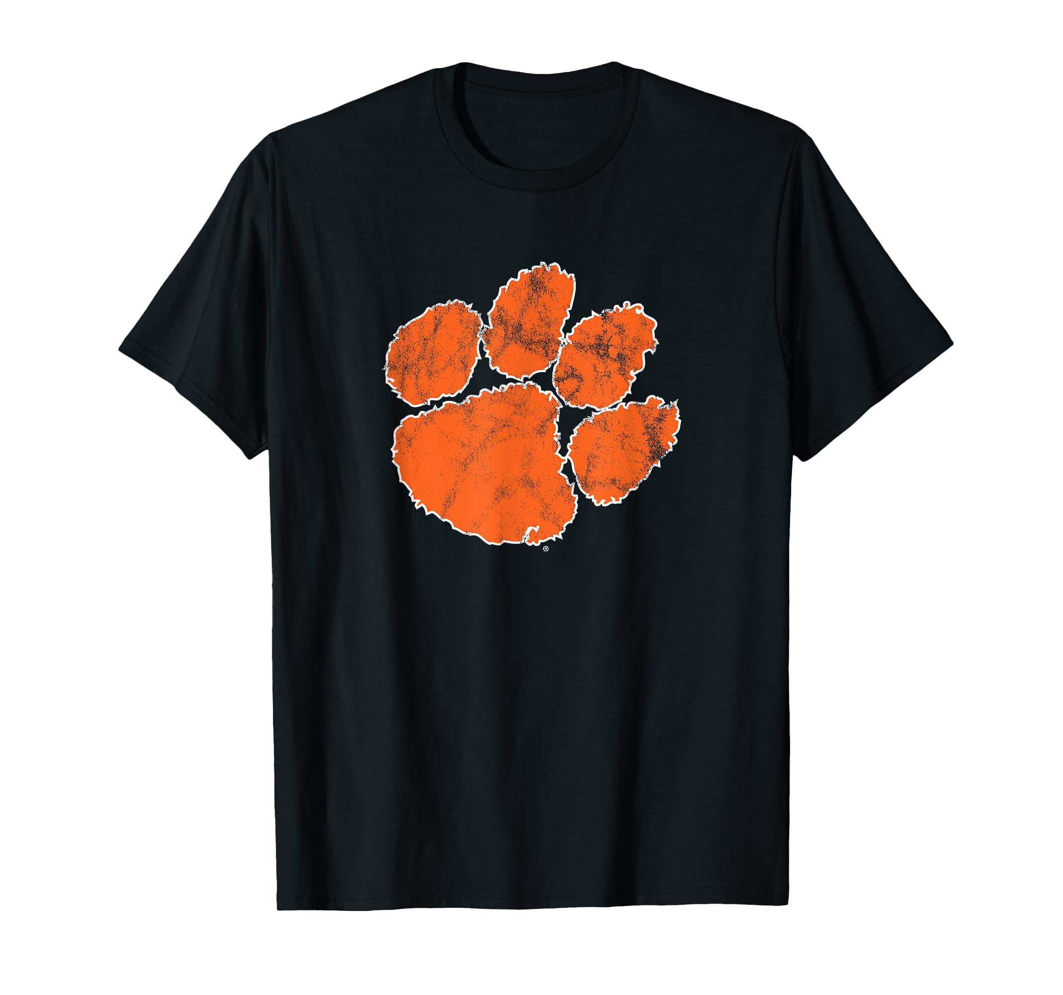 Clemson University Tigers Distressed Primary Logo T-Shirt