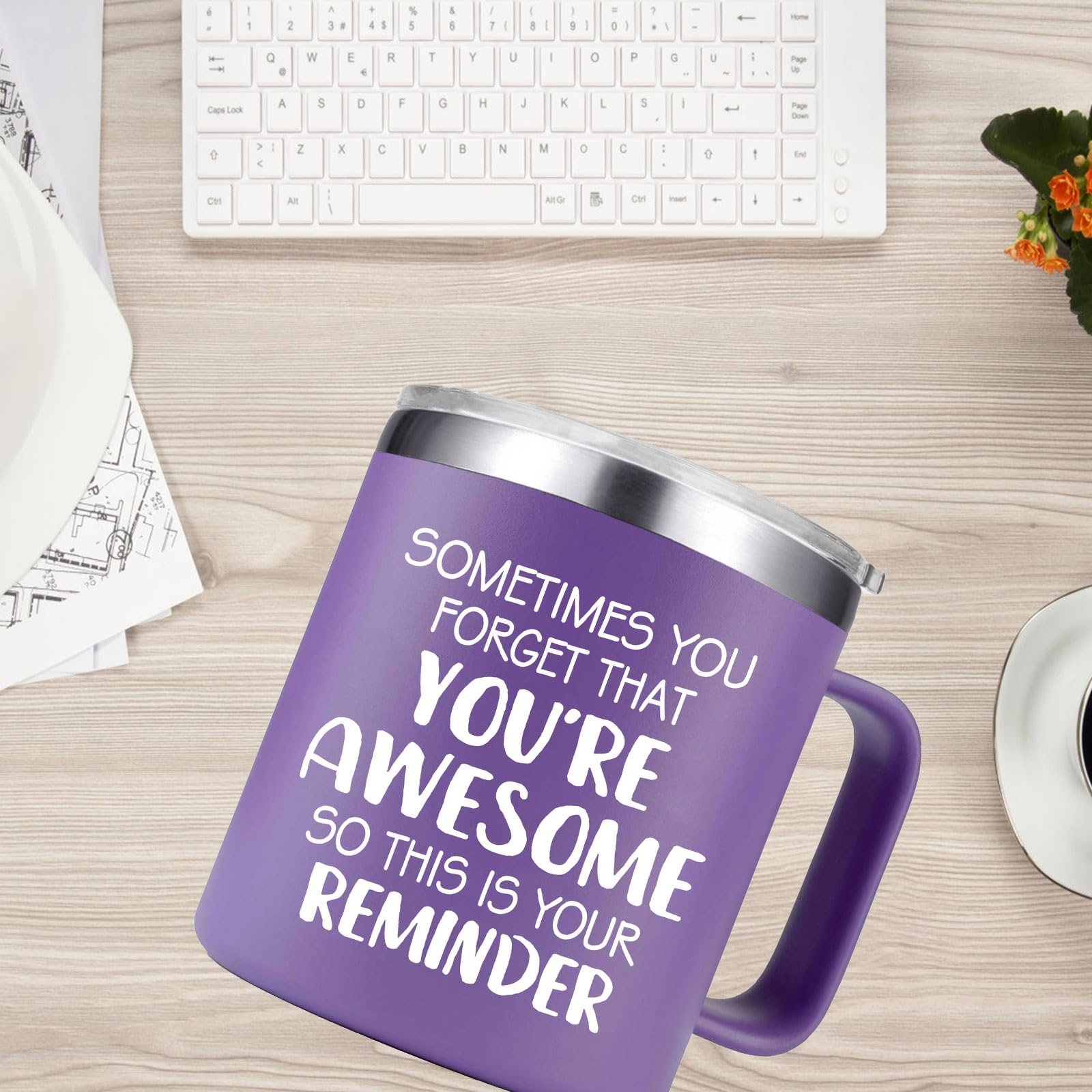 Christmas Birthday Gifts for Women Who Have Everything - Sometimes You Forget You Are Awesome Inspirational Gifts for Women Sister Gifts for Mom from Daughter Mug Gifts Baskets for Women Teacher Gifts