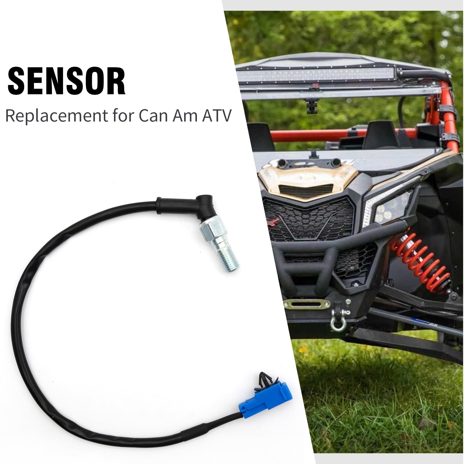 Hoypeyfiy ATV UTV Brake Switch Stop Sensor 705601250 705600914 705600946 Sensors Replacement for Can Am Outlander/Renegade