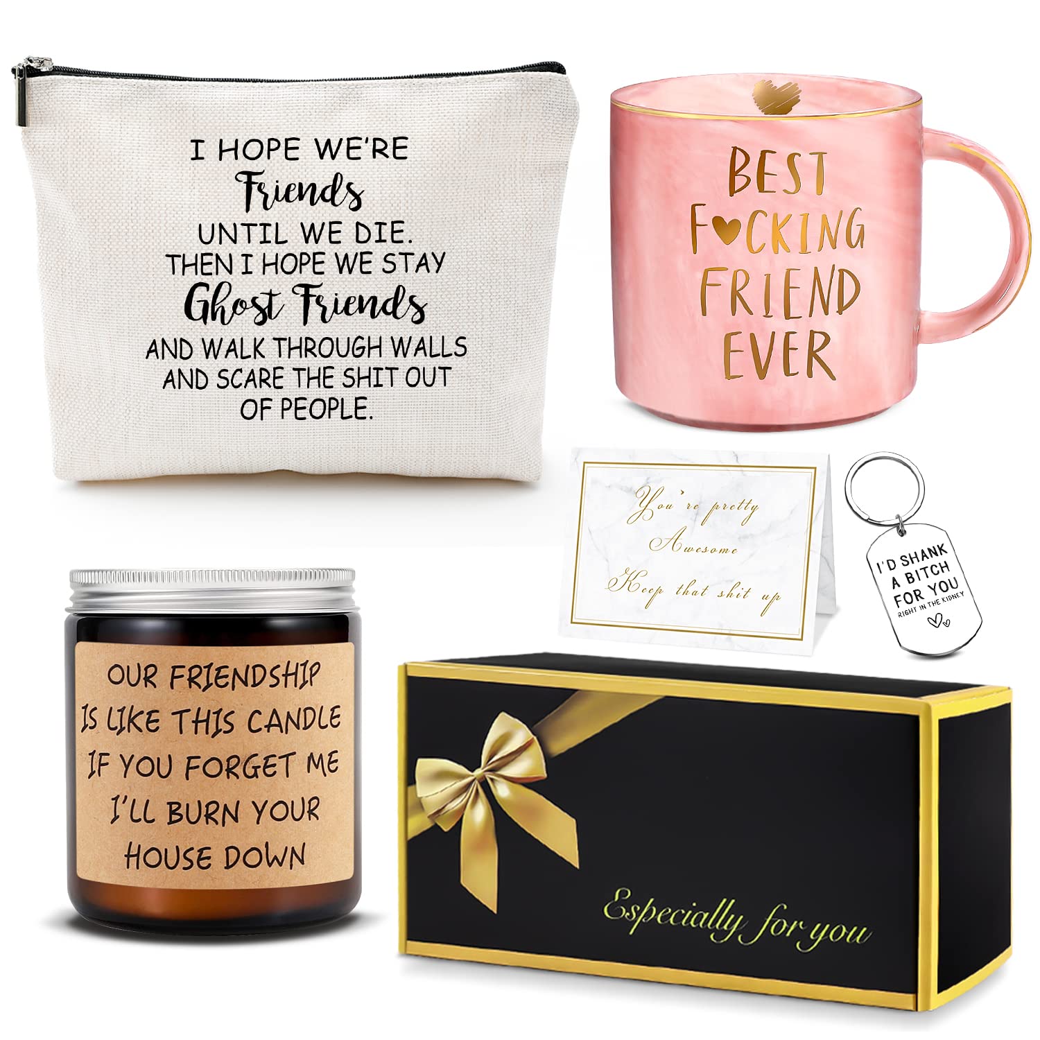 Gifts for Women Best Friends Birthday Friendship Gifts for Women Friends Female Gifts Basket Unique Bff Gifts Bestfriend Birthday Gifts Bestie Gifts