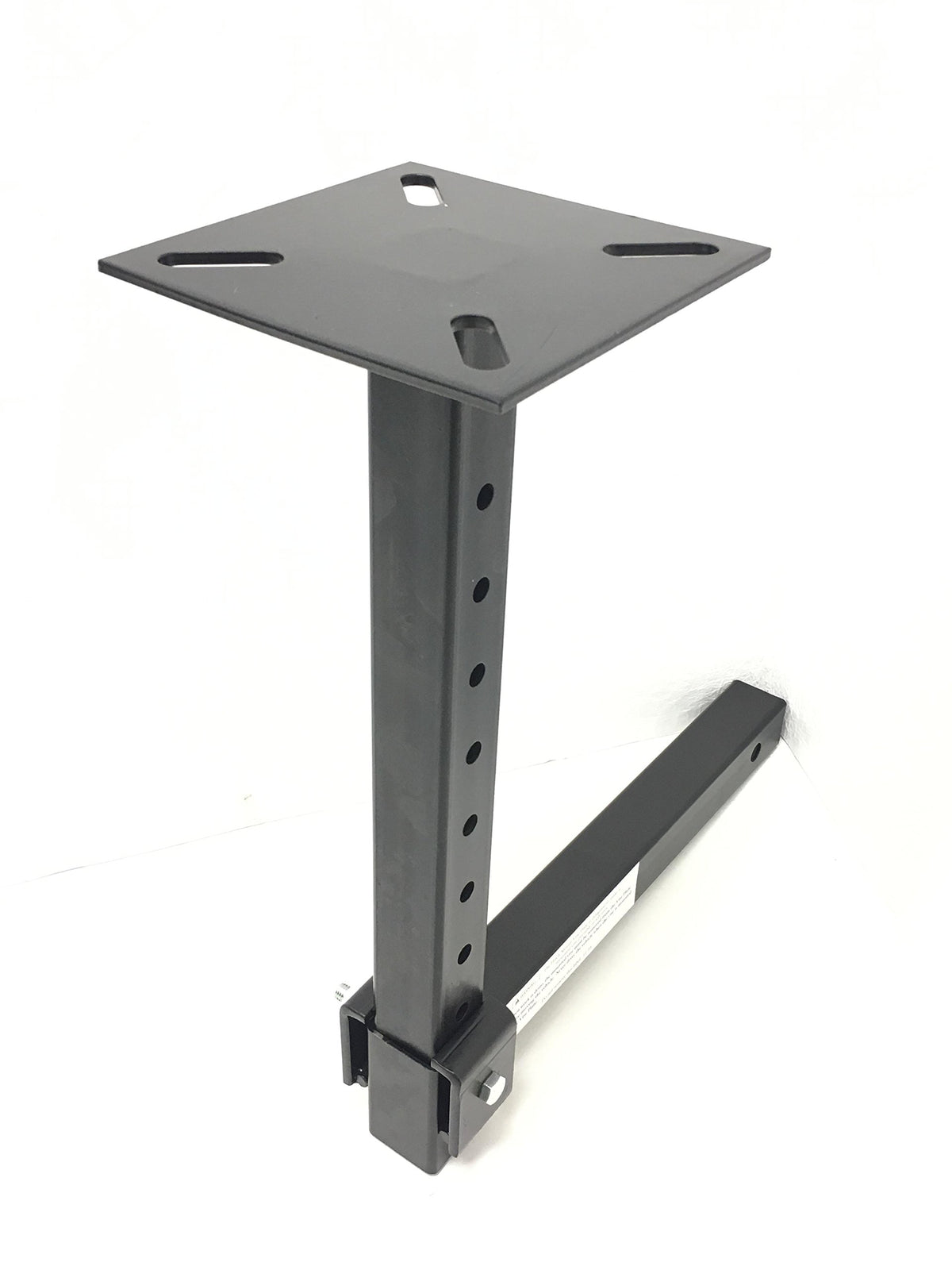 MaxxHaul 80356 Hitch Mount Vise Plate Holder With Adjustable Height - Fits 2 inch x 2 inch Receiver With Standard Mounting Vise Plate