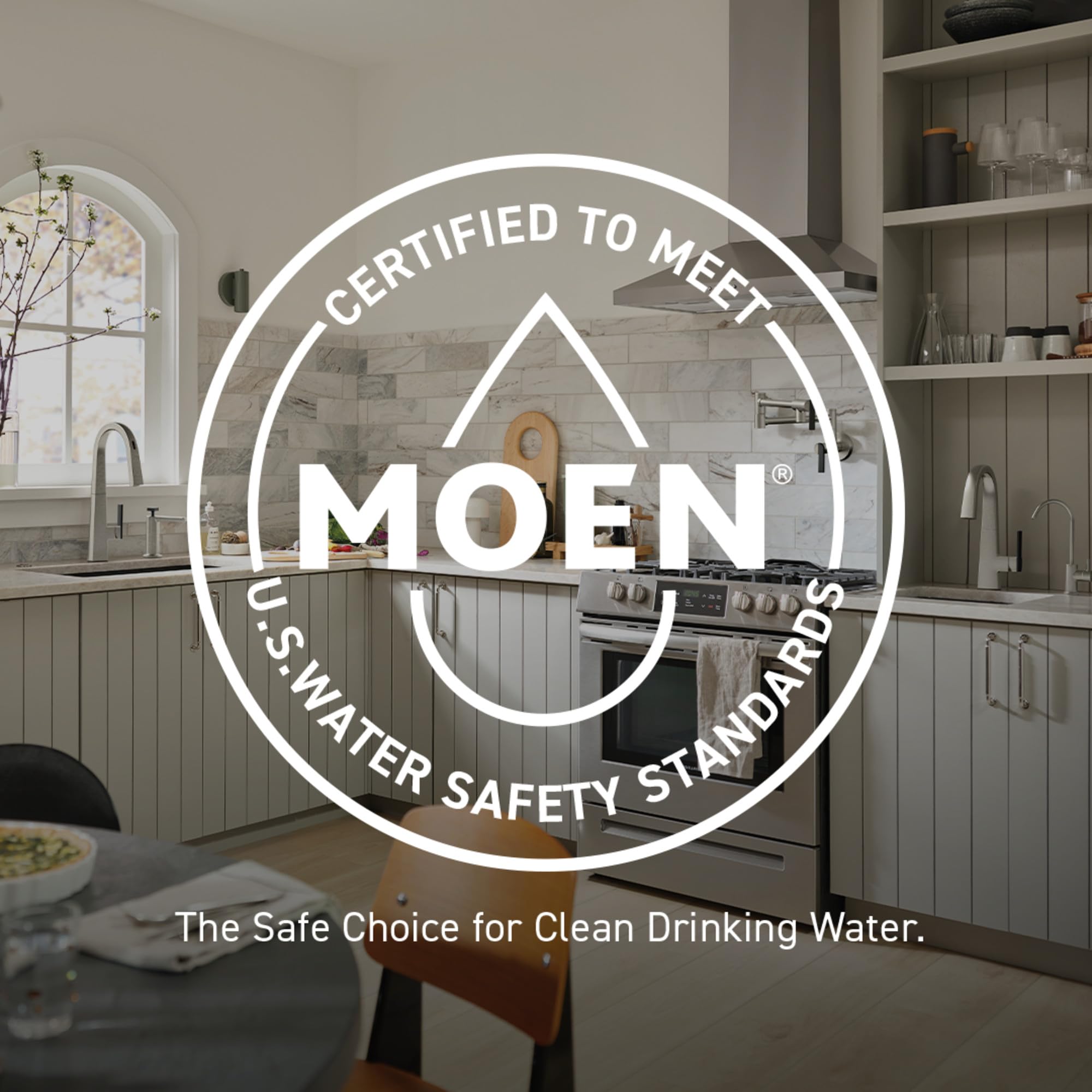 Moen Camerist Spot Resist Stainless One-Handle Kitchen Faucet with Pullout Spray Head, Featuring Power Clean and Reflex Docking System, 7545SRS