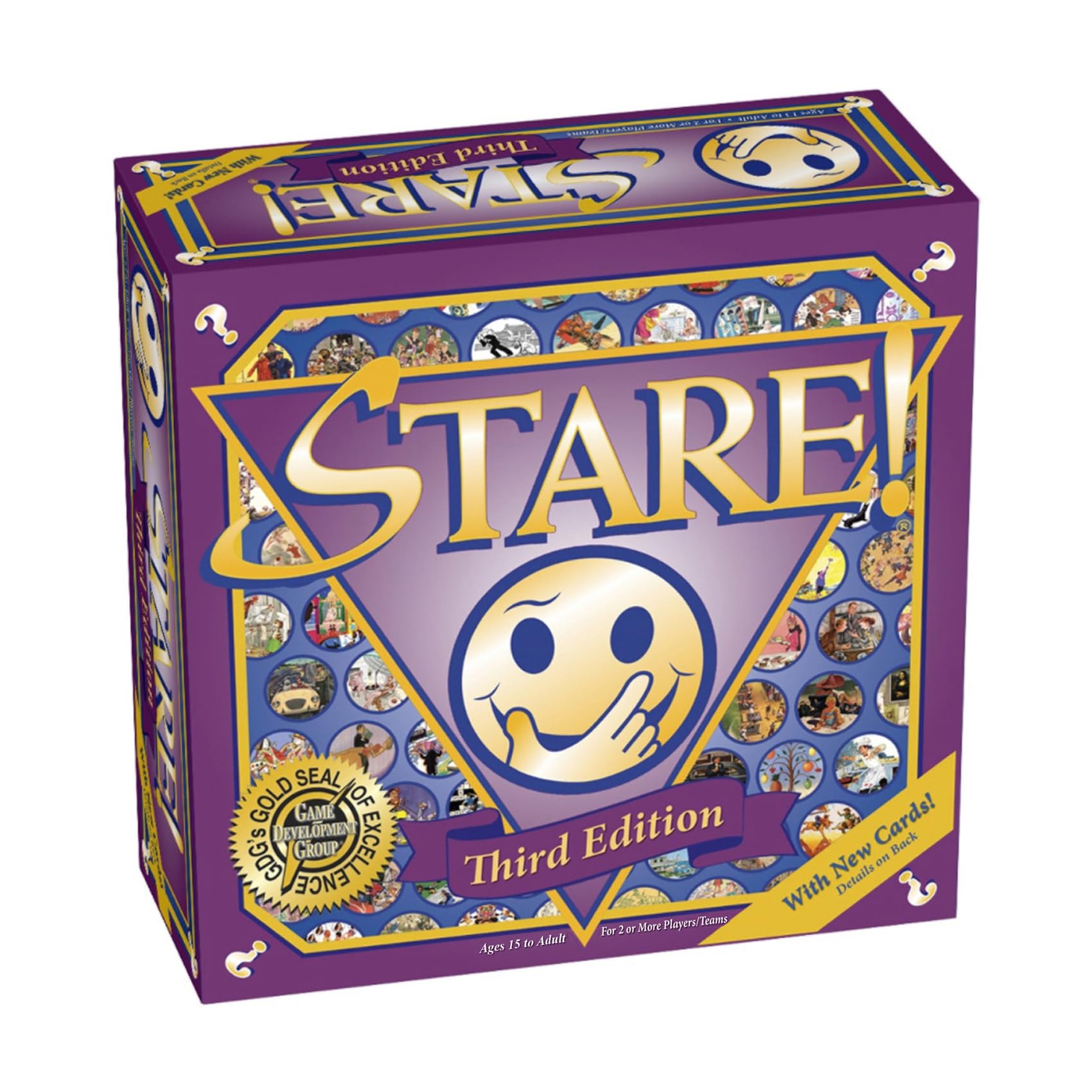 Stare - Fun Game of Visual Recall Where Quirky Image Cards Challenge Players' Minds – Classic for Adult & Family Game Night