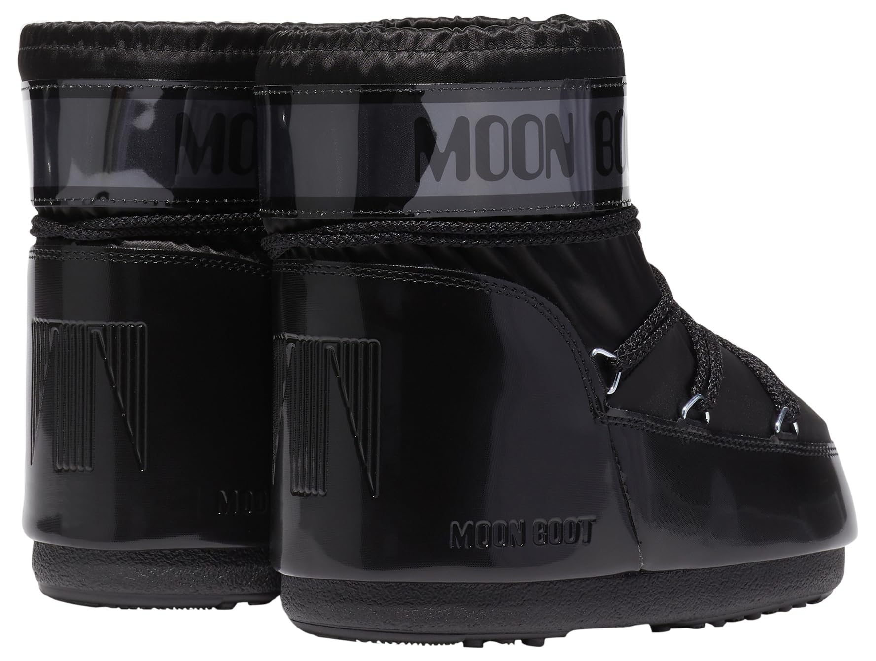 Moon Boot, Icon Low Glance Unisex Boots, 36/38, Black