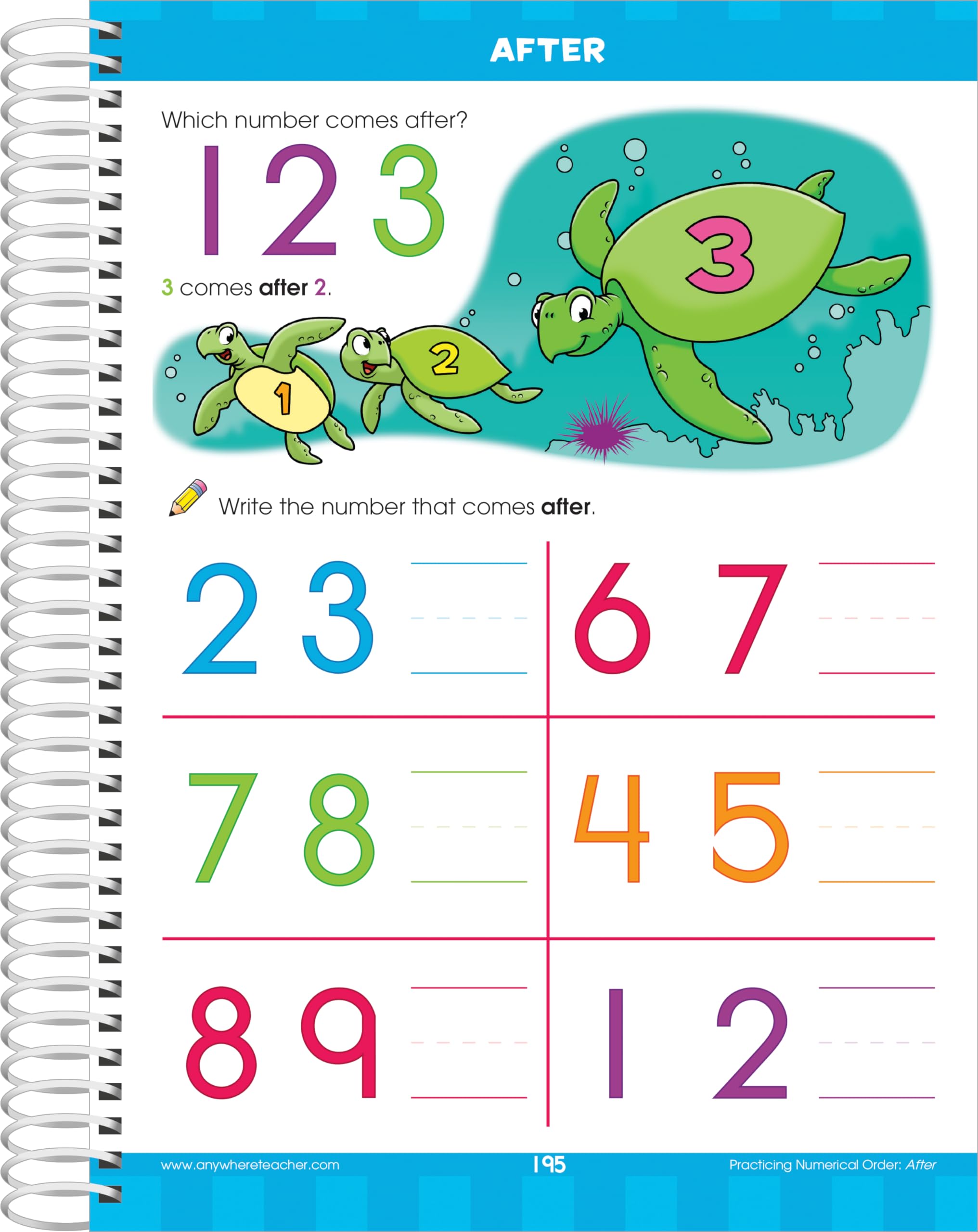 School Zone - Big Kindergarten Workbook - 320 Spiral Pages, Ages 5 to 6, Early Reading and Writing, Numbers 0-20, Basic Math, Matching, Story Order, and More (Big Spiral Bound Workbooks)