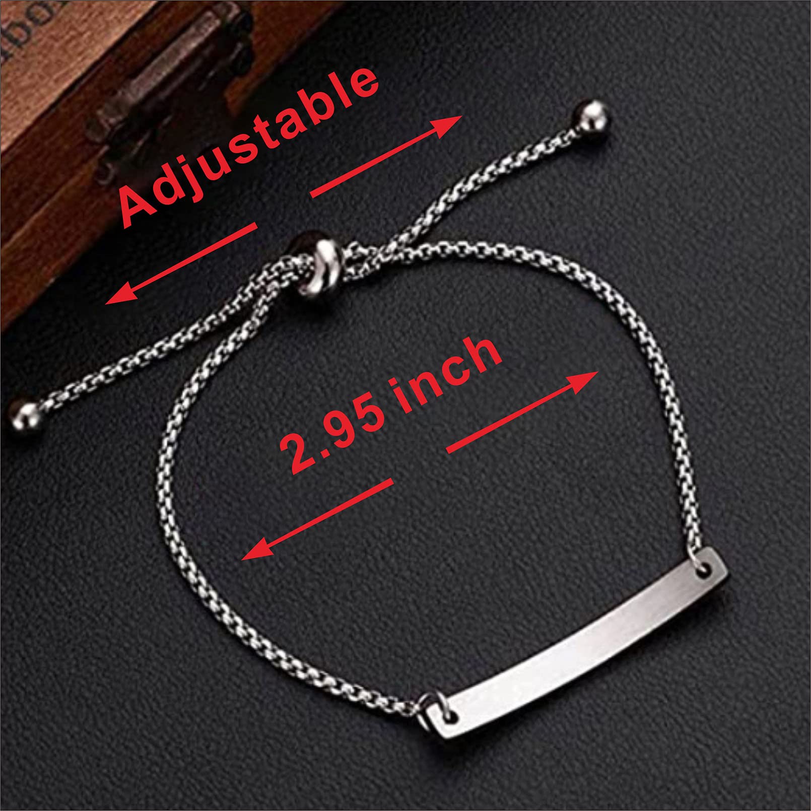 SOUSYOKYO Mama Mama Bracelet, Best Mama Ever Gifts for Women, Steel Bracelet Jewelry for Mama as Birthday Mother's Day Gifts, Love Mama Present Stuff