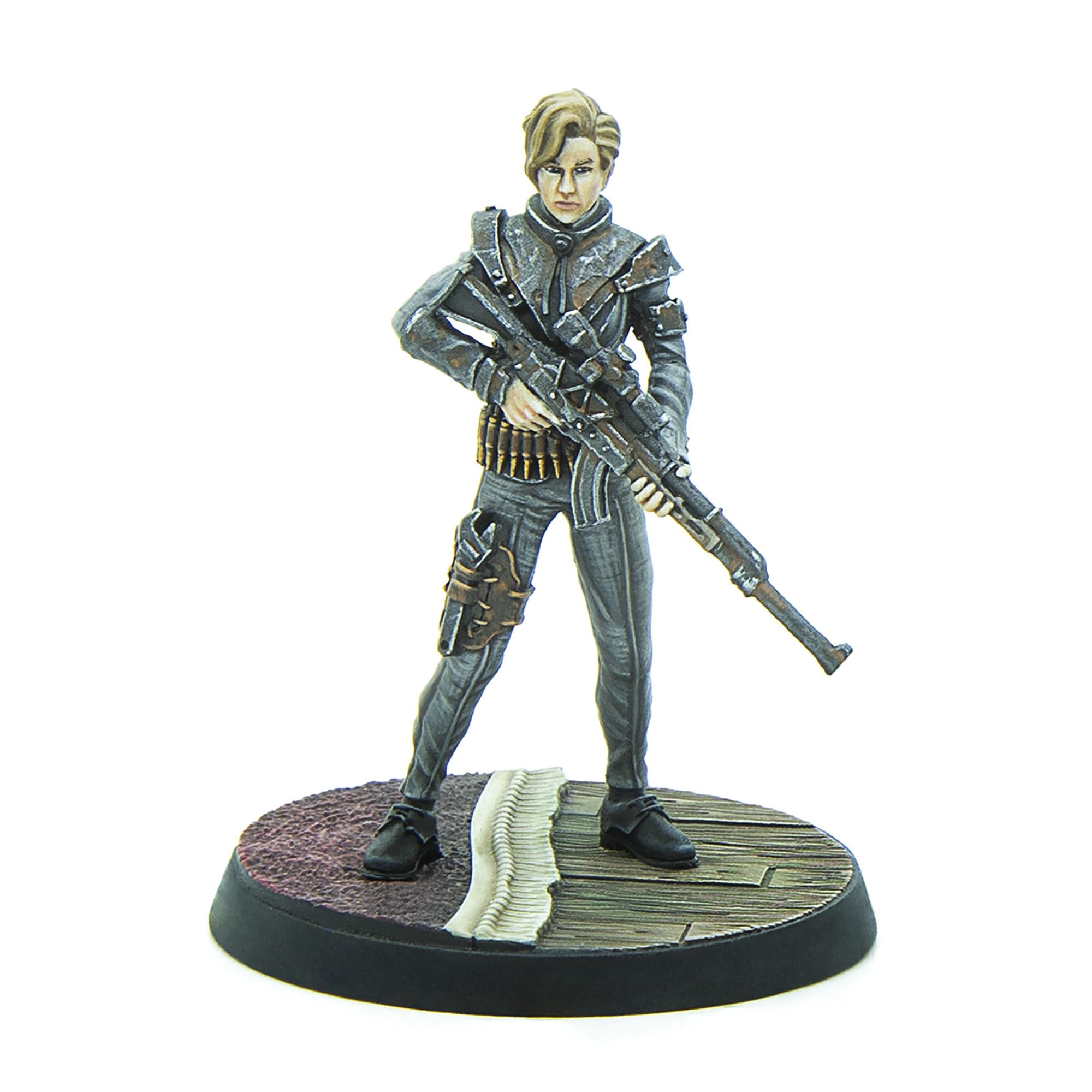 Modiphius Entertainment: Fallout: Wasteland Warfare Raiders - Operators Bosses - 3 Figures, Nuka World Wave, 32mm Multi-Part Resin Unpainted Mniatures
