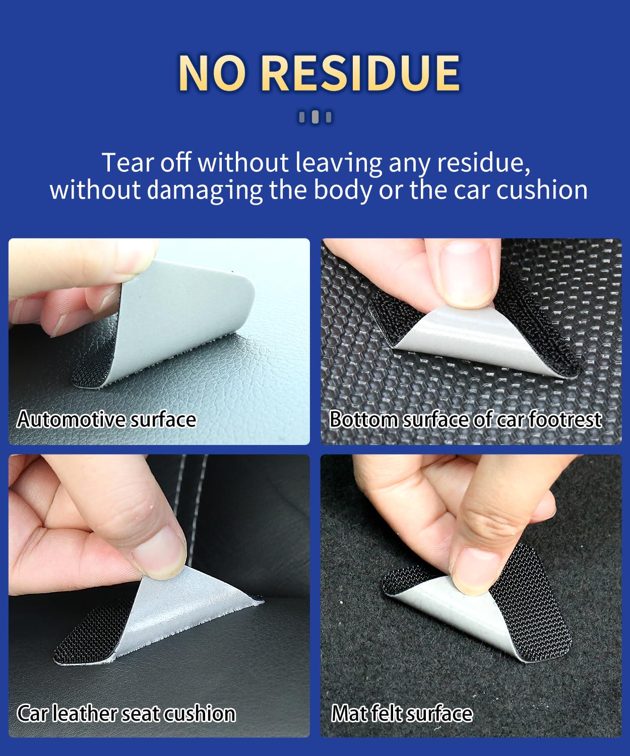 PHIXBEAR Black Hook and Loop Round Strips with Super Adhesive Heavy Duty, Made of 3M, Heat Resistant Waterproof, Outdoor or Indoor Use, 16 Sets 1.97 Inch