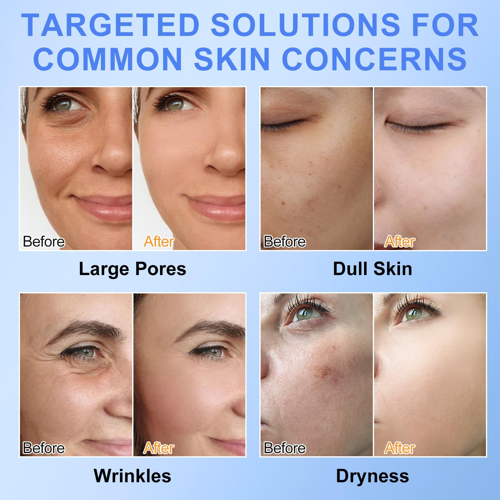 Ruduwu Collagen Face Mask,Firming Collagen Mask with Collagen Peptides for Anti-Aging, Facial Hydrogel Masks with low molecular weight collagen for elasticity and moisturizing