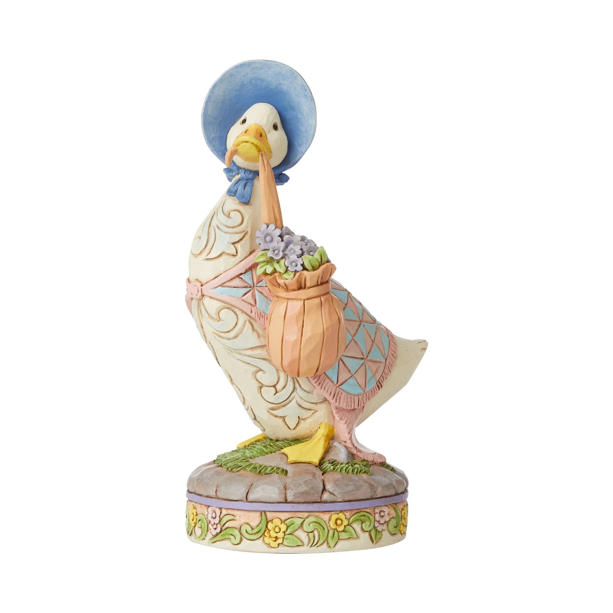 Enesco Beatrix Potter by Jim Shore Jemima Puddle-Duck Figurine, 6.25 Inch, Multicolor