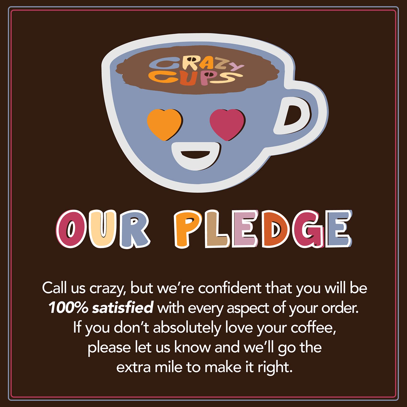 Crazy Cups Flavored Decaf Coffee Pods, Decaf Variety Pack, Assorted Decaffeinated Coffee for Keurig Machines, for Hot or Iced Coffee, Single Serve Coffee in Recyclable Pods, 50 Count