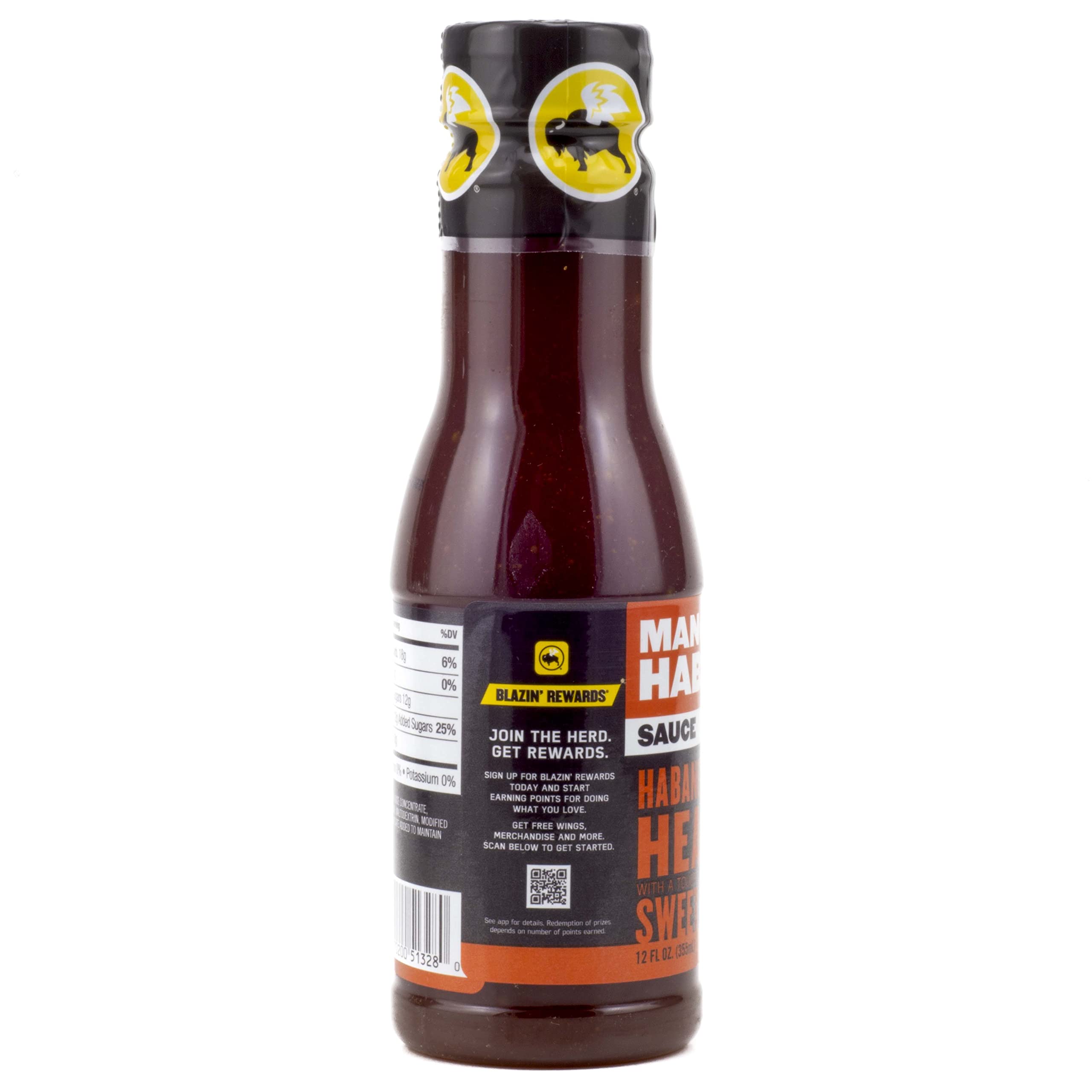 Buffalo Wild Wings Barbecue Sauces, Spices, Seasonings and Rubs For: Meat, Ribs, Rib, Chicken, Pork, Steak, Wings, Turkey, Barbecue, Smoker, Crock-Pot, Oven (Mango Habanero, (2) Pack)