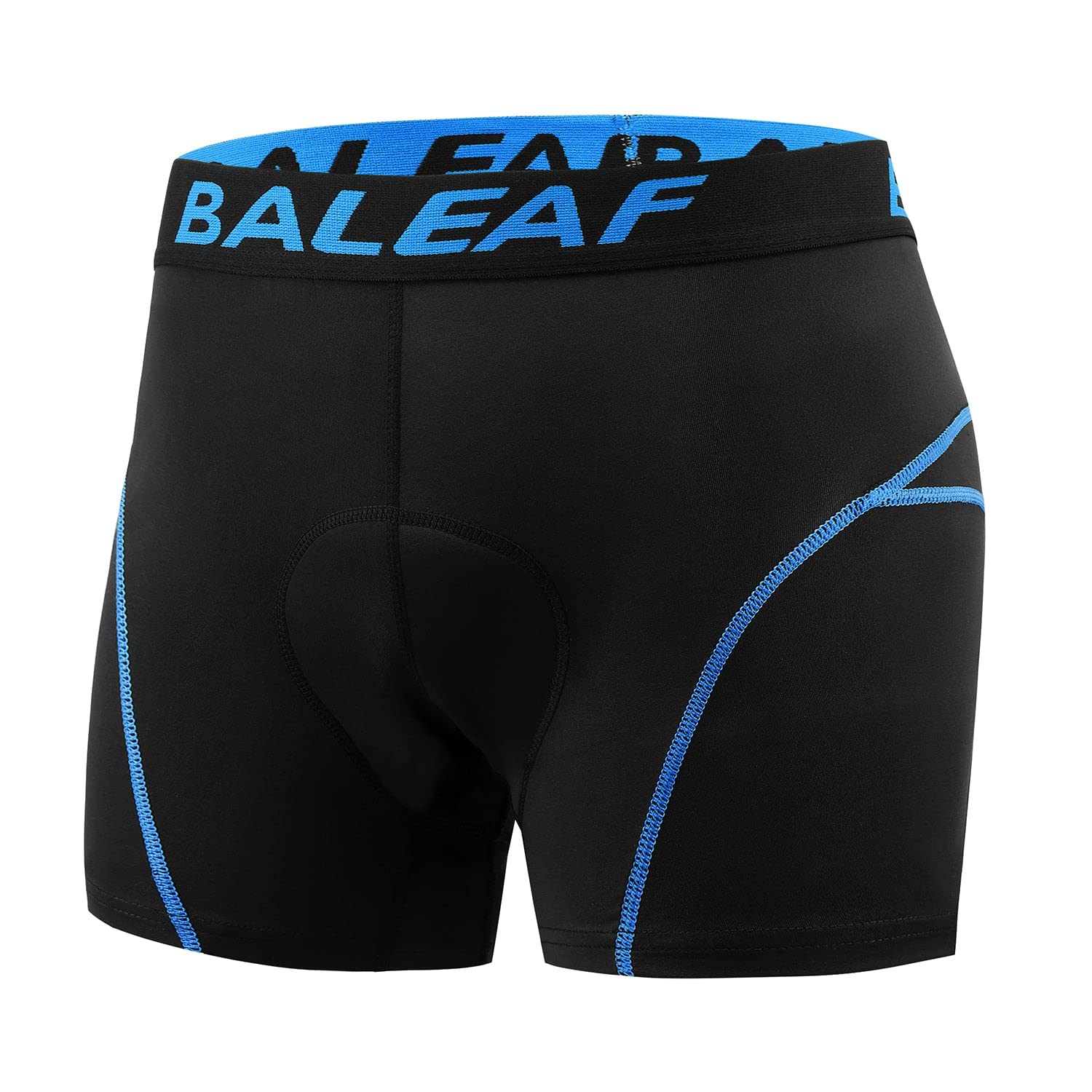 BALEAF Men's 3D Padded Bike Shorts Cycling Underwear MTB Liner Road Biking Bicycle Clothes Blue M