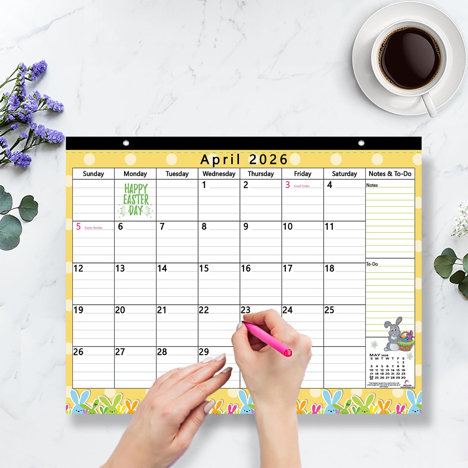 Magnetic Calendar 2025-2026 for Fridge, 17x12 Inches, Large, Schedule Planner Refrigerator, Monthly, July 2025- December 2026, 18 Months