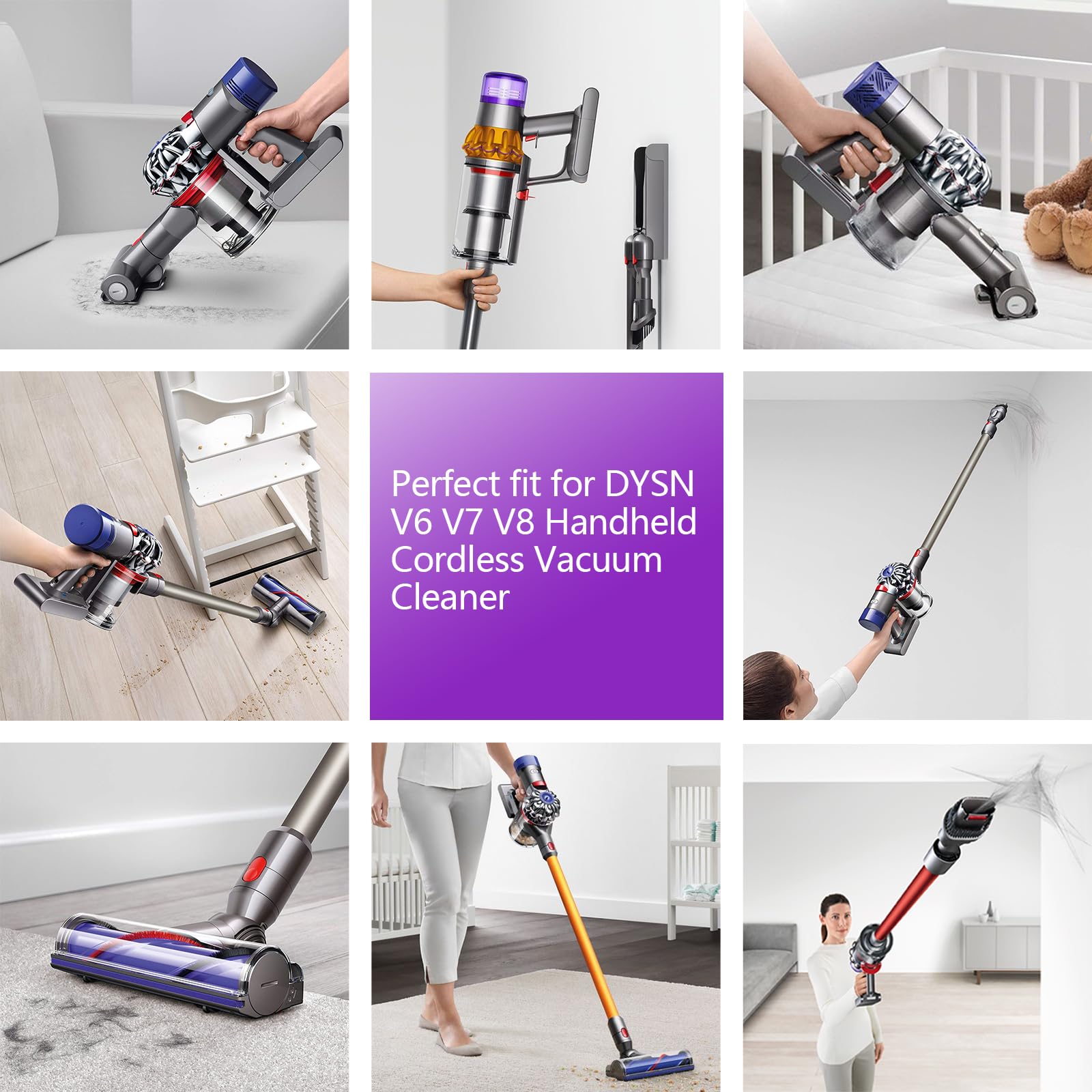 DSANKE Charger for DYSN V6 V7 V8 DC58 DC59 DC61 DC62 SV04 SV05 SV06 Model# 205720-02 DYSN Charger for DYSN Cordless Vacuum Cleaner