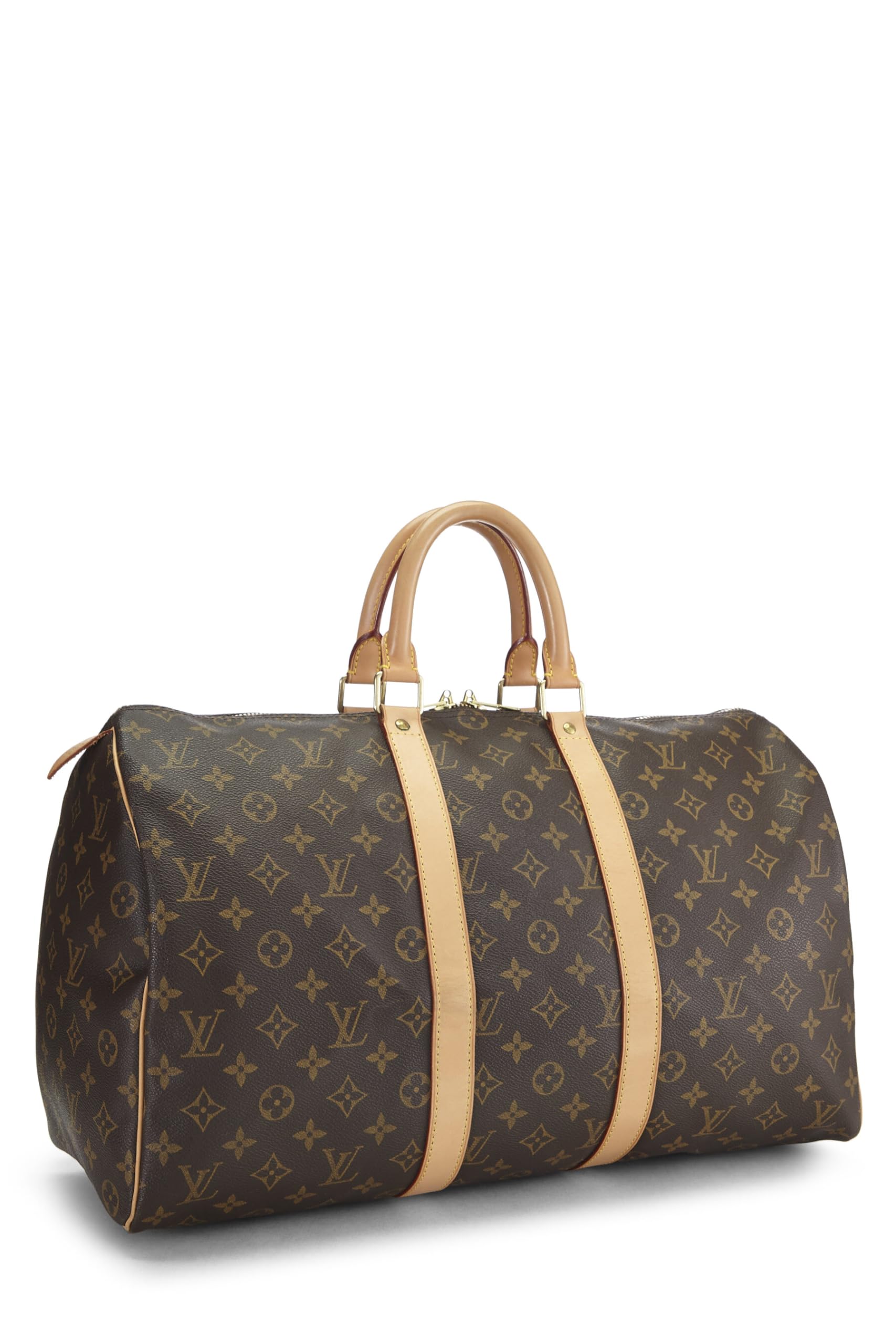 Louis Vuitton, Pre-Loved Monogram Canvas Keepall 45, Brown