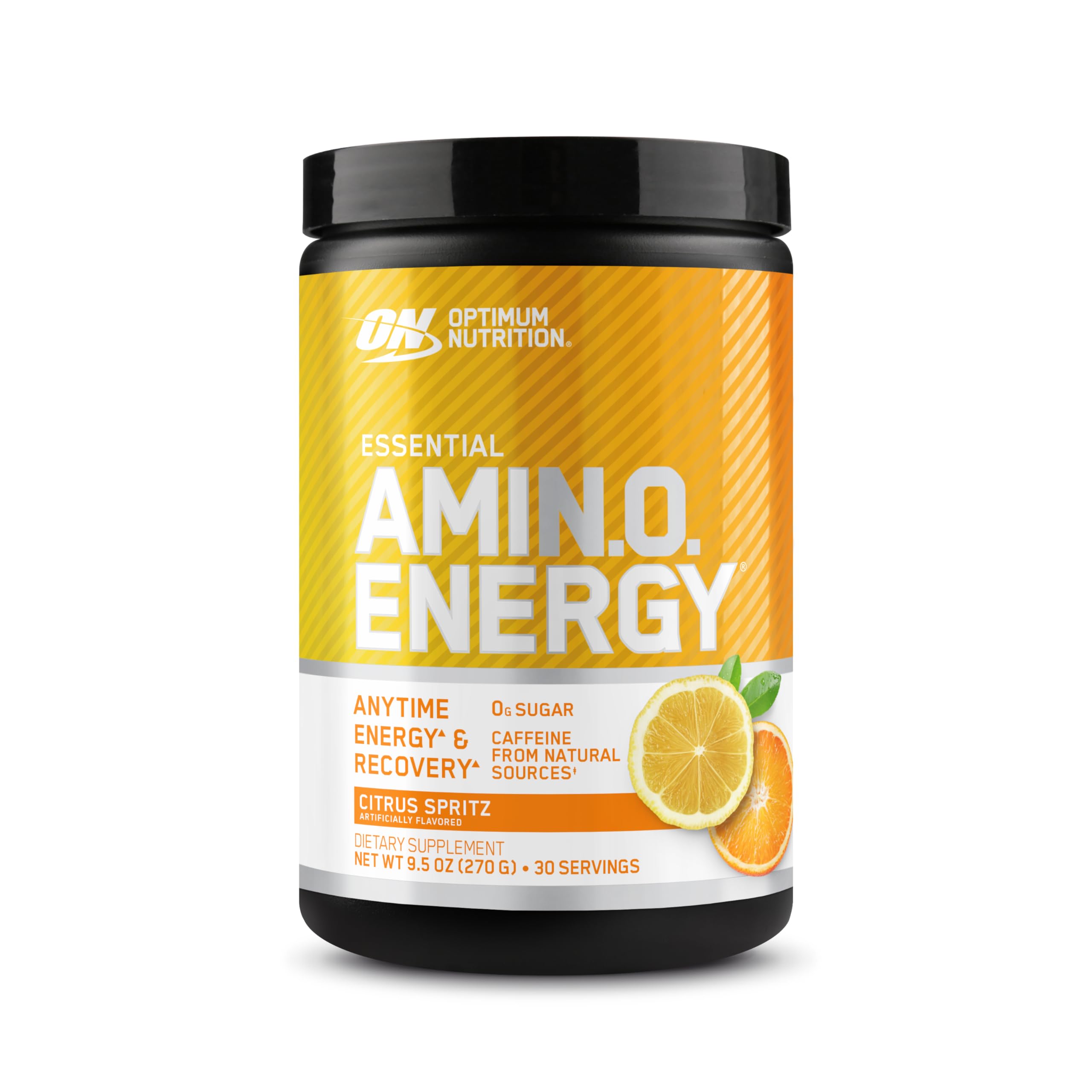 Optimum Nutrition New Flavor Amino Energy - Pre Workout with Green Tea, BCAA, Amino Acids, Keto Friendly, Green Coffee Extract, Energy Powder - Citrus Spritz, 30 Servings (Packaging May Vary)