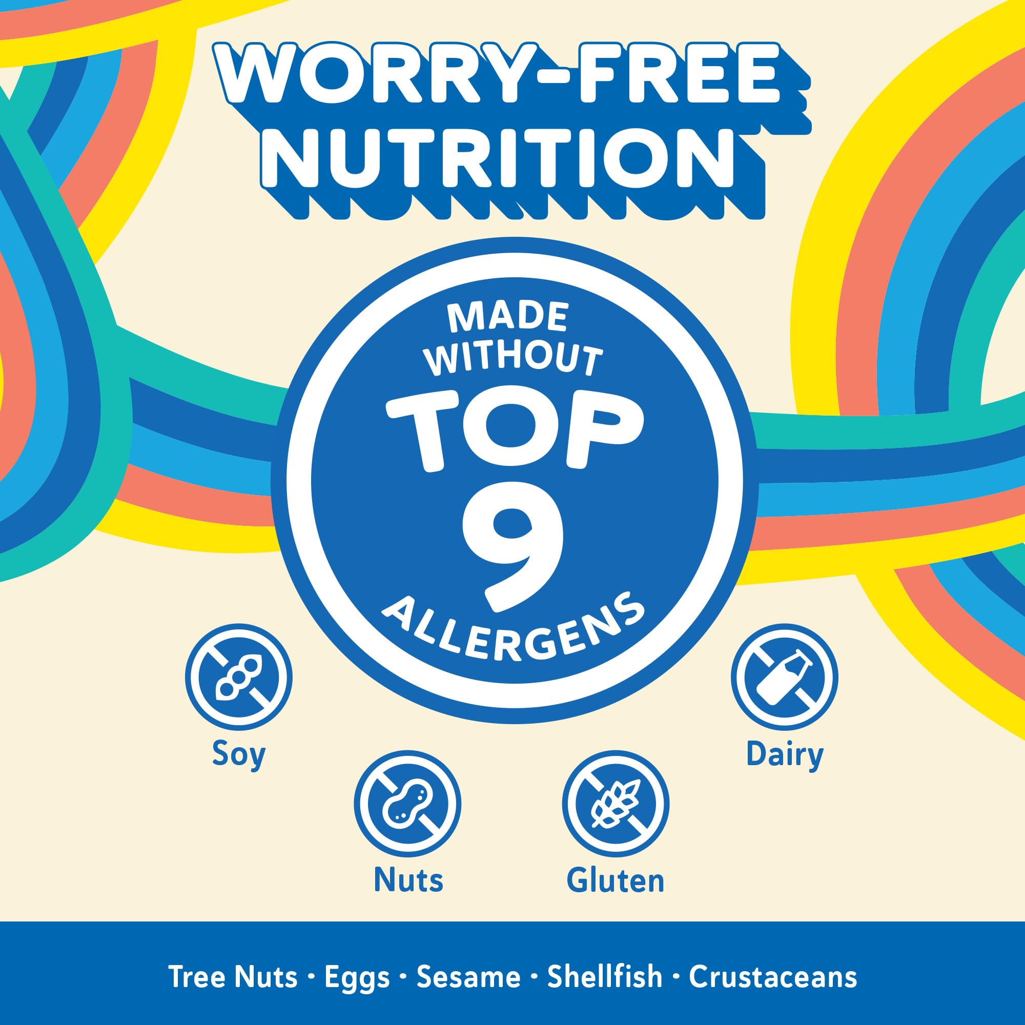 Ripple Kids Vanilla Plant Based Shake Ups | 13g of Quality Sourced Pea Protein, Calcium Rich | Shelf Stable | Vegan & Non GMO | Dairy, Soy, Nut, Gluten & Lactose Free | 8 Fl Oz Cartons (Pack of 12)