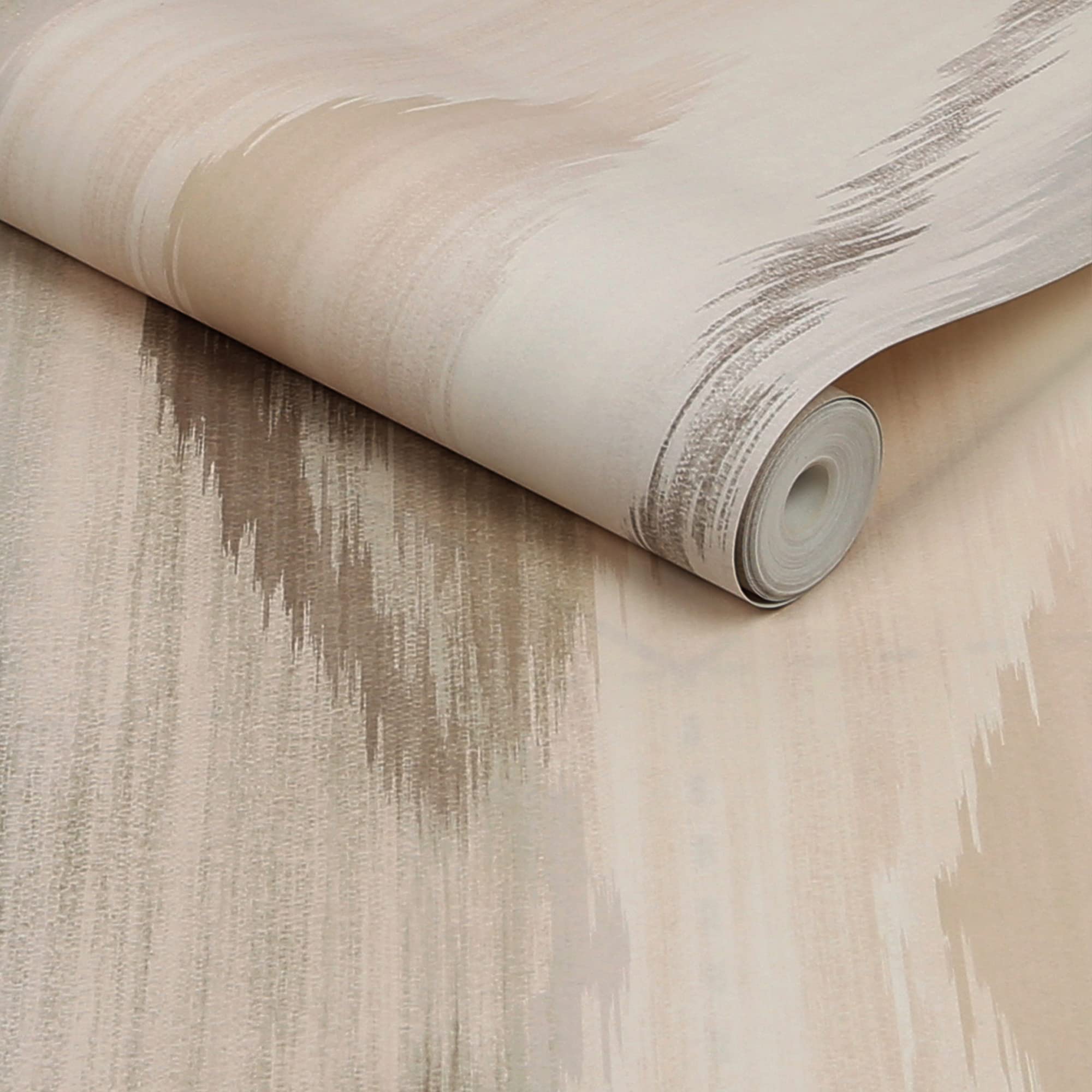 NEXT Abstract Ikat Neutral Removable Wallpaper
