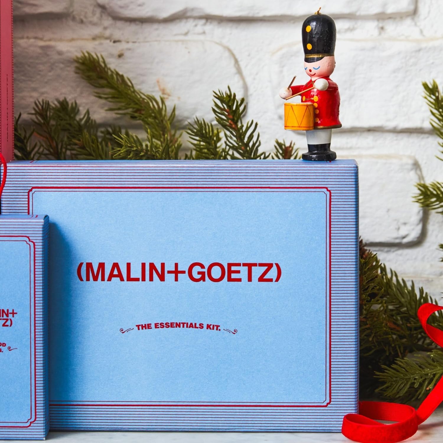 Malin + Goetz The Essentials Kit Holiday Edition – Travel & Gifting Skincare Set, Holiday Self-Care Set for Men & Women, Stocking Stuffer Skin Care Products for All Skin Types, Vegan & Cruelty Free