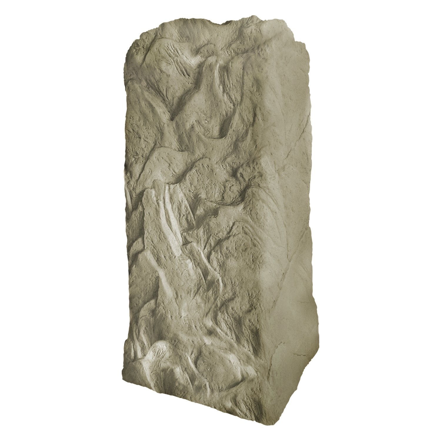 Emsco Group 2235 Natural Sandstone Appearance Utility Cover – Lightweight – Easy to Install Tall Monolith Landscape Rock