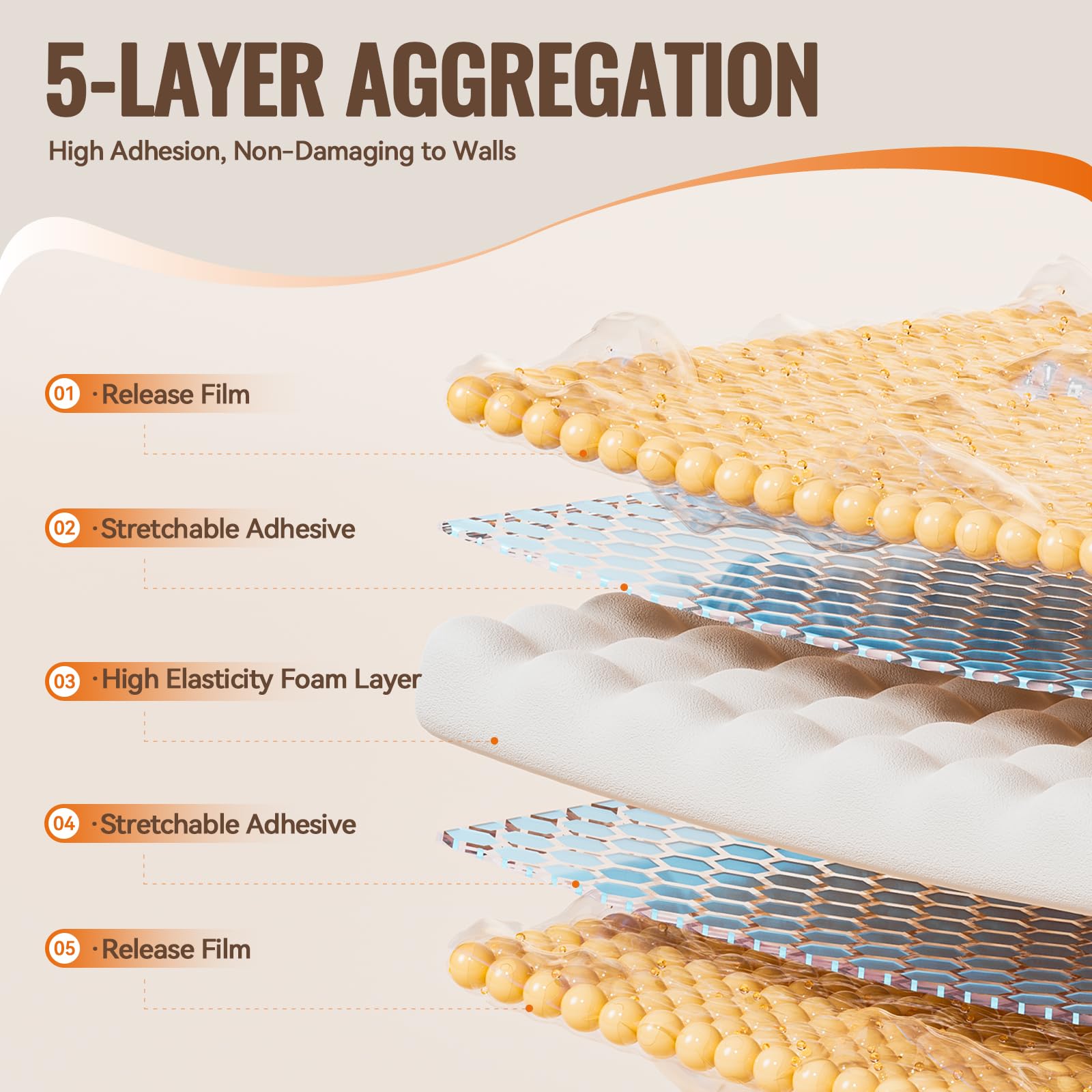 PHIXBEAR Metal Picture Frame Hangers No Damage to Wall Paint, 4 Pack Extra Large Picture Hanging Strips Hardware Kit, Damage Free Hanging, Picture Hooks Sawtooth Picture Wall Hangers Without Nails