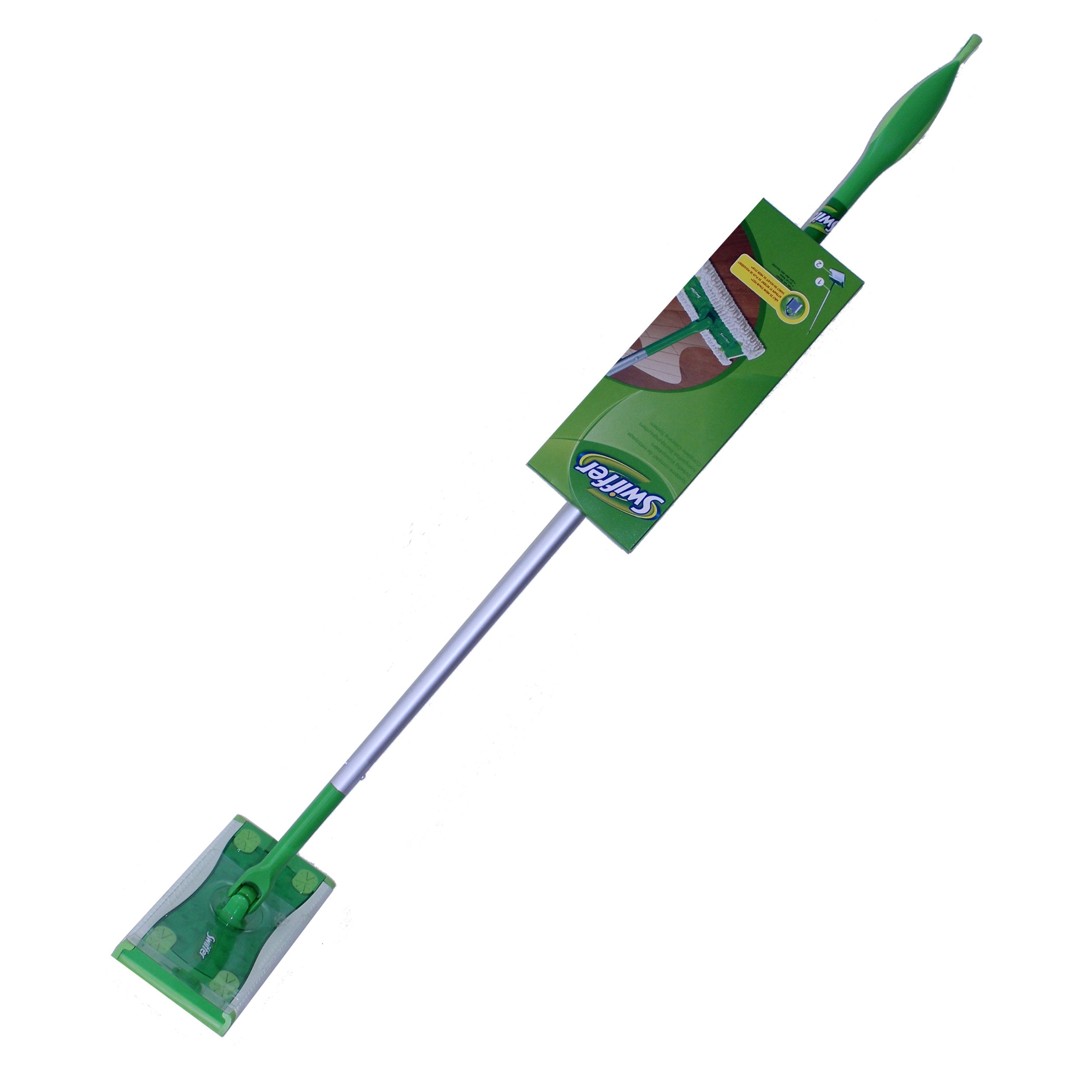 Swiffer Sweeper Dry + Wet Multi Sweeping Kit (1 Sweeper, 7 Dry Cloths, 3 Wet Cloths)