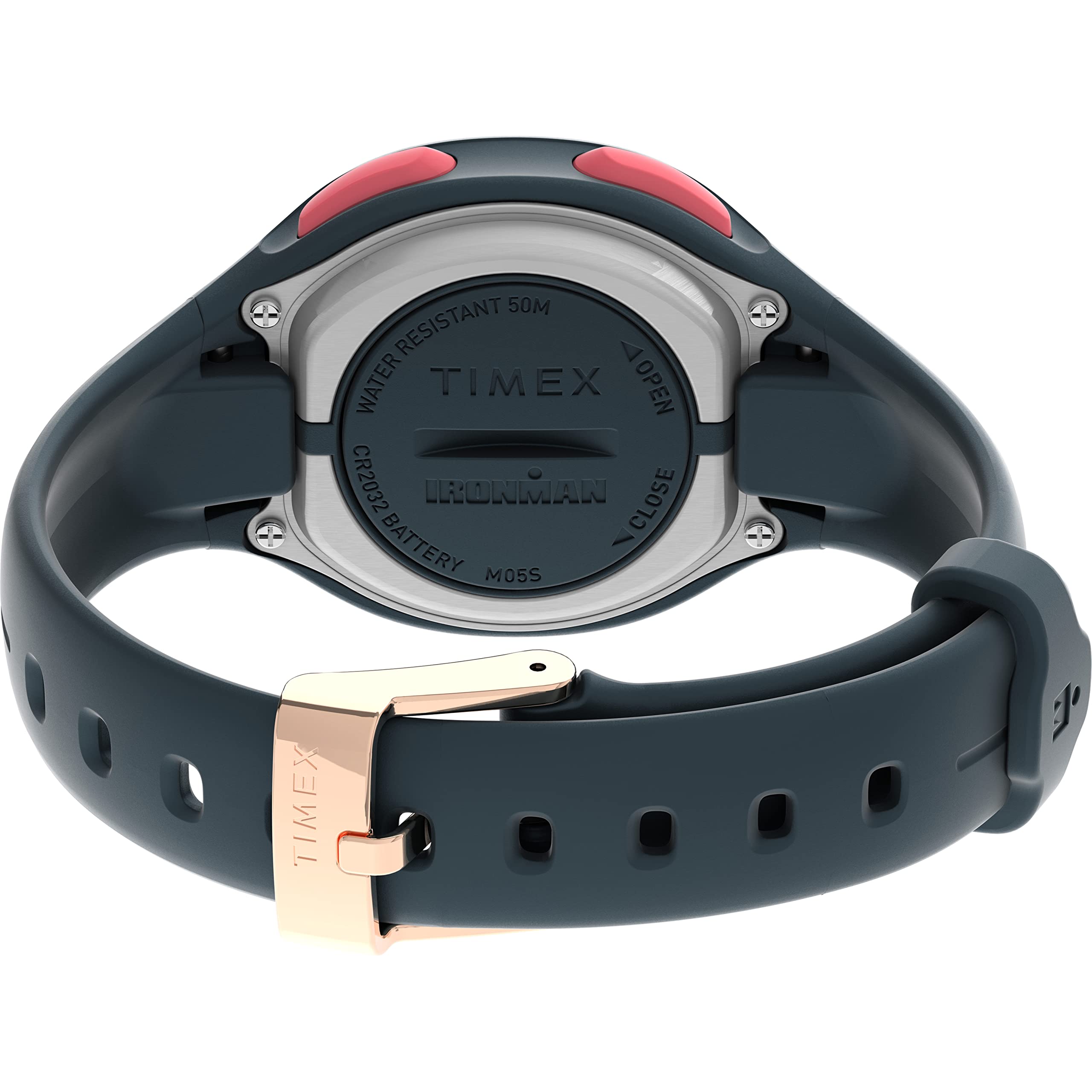 TIMEX IRONMAN Transit Watch with Activity Tracking & Heart Rate 33mm – Black with Resin Strap