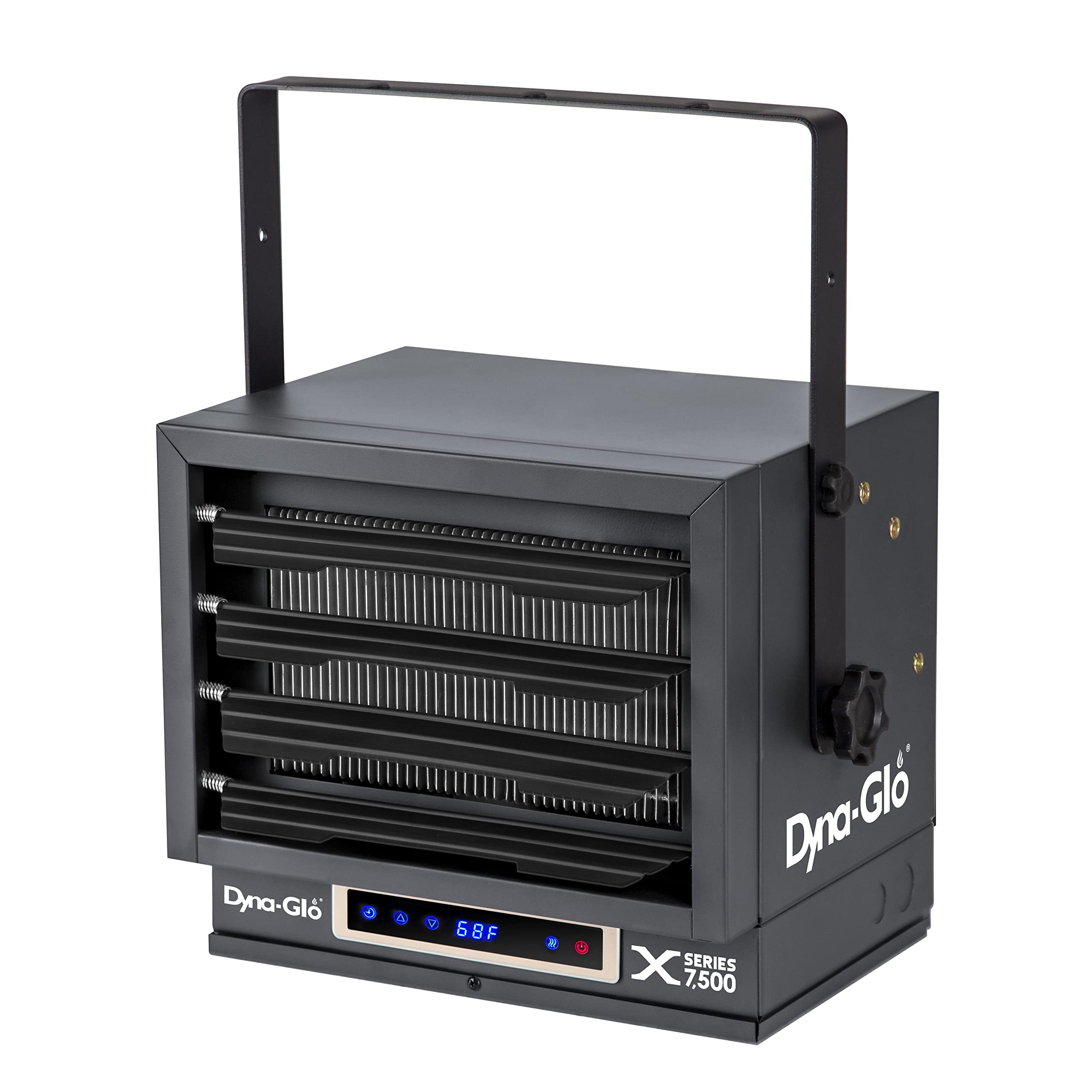 Dyna-Glo WiFi Bluetooth 7,500W Electric Garage Heater,Black, Large