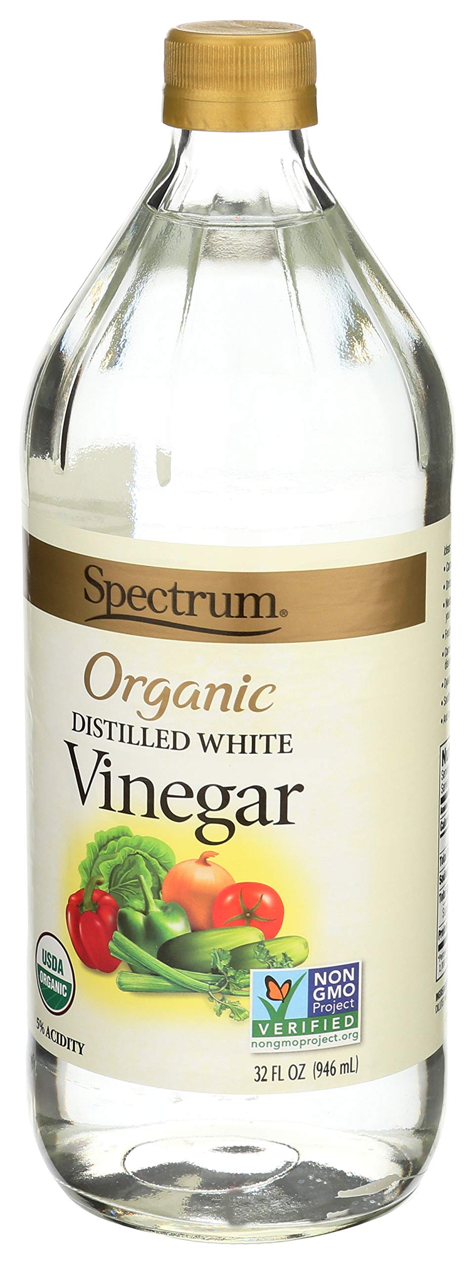 Spectrum Naturals Organic White Distilled Vinegar, 32 Oz