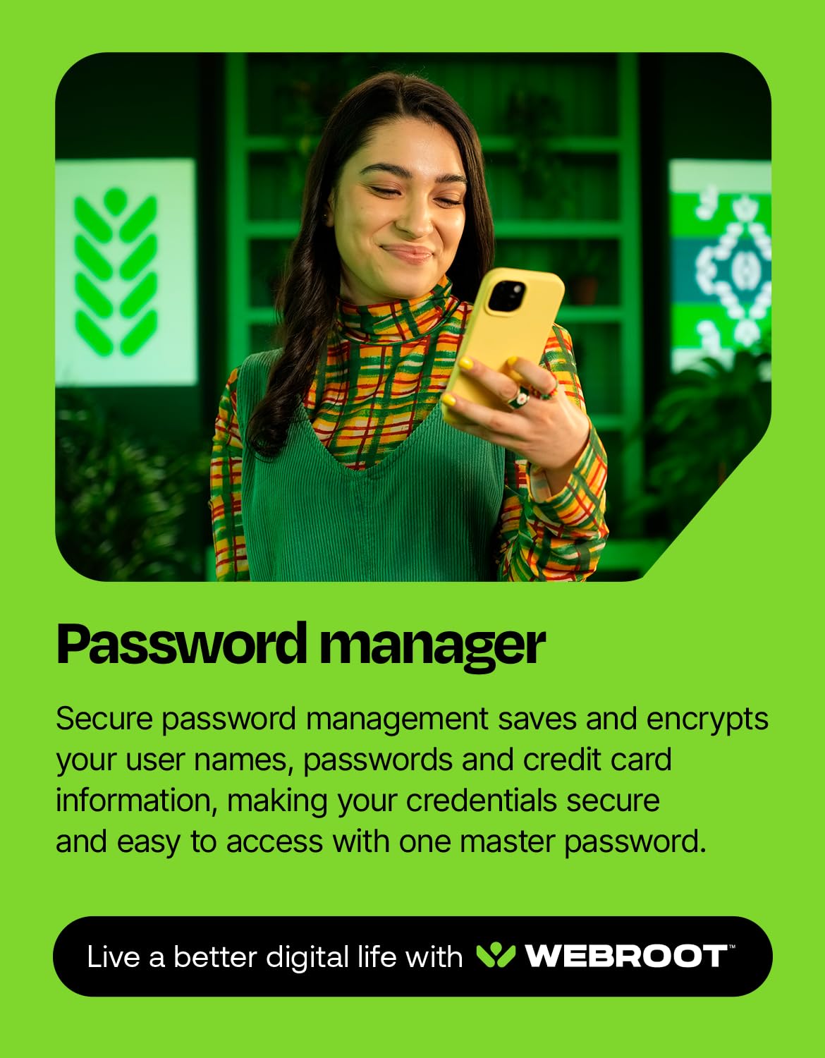Webroot Internet Security Complete | Antivirus Software 2025 | 5 Device | 1 Year Download for PC/Mac/Chromebook/Android/IOS + Password Manager, Performance Optimizer and Cloud Backup